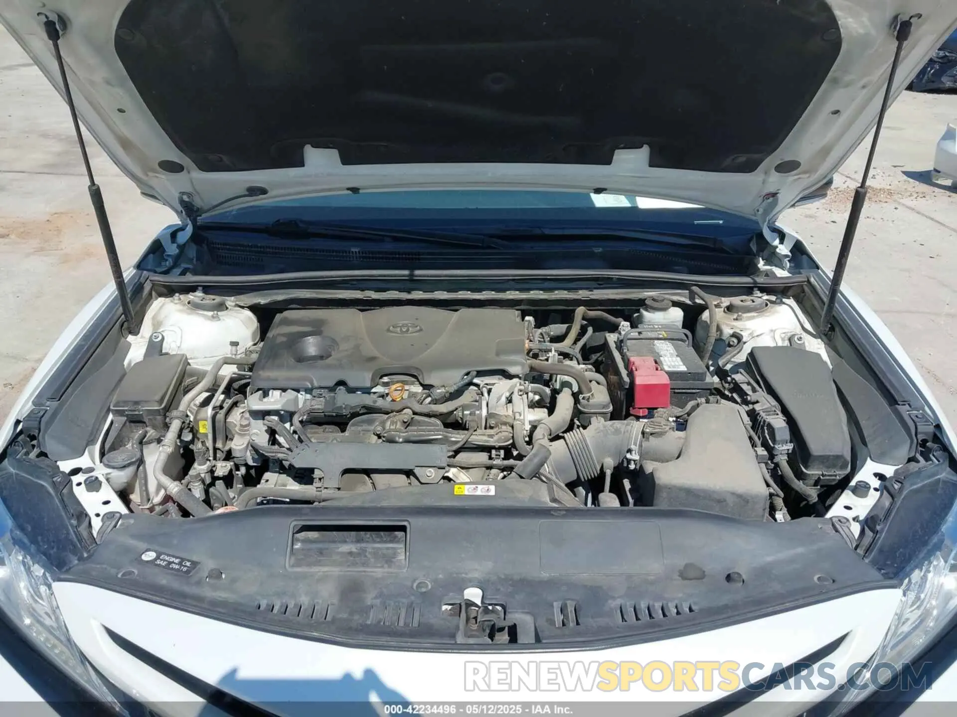 10 fotografías del automóvil dañado 4T1K61AK9LU380560 TOYOTA CAMRY 2020