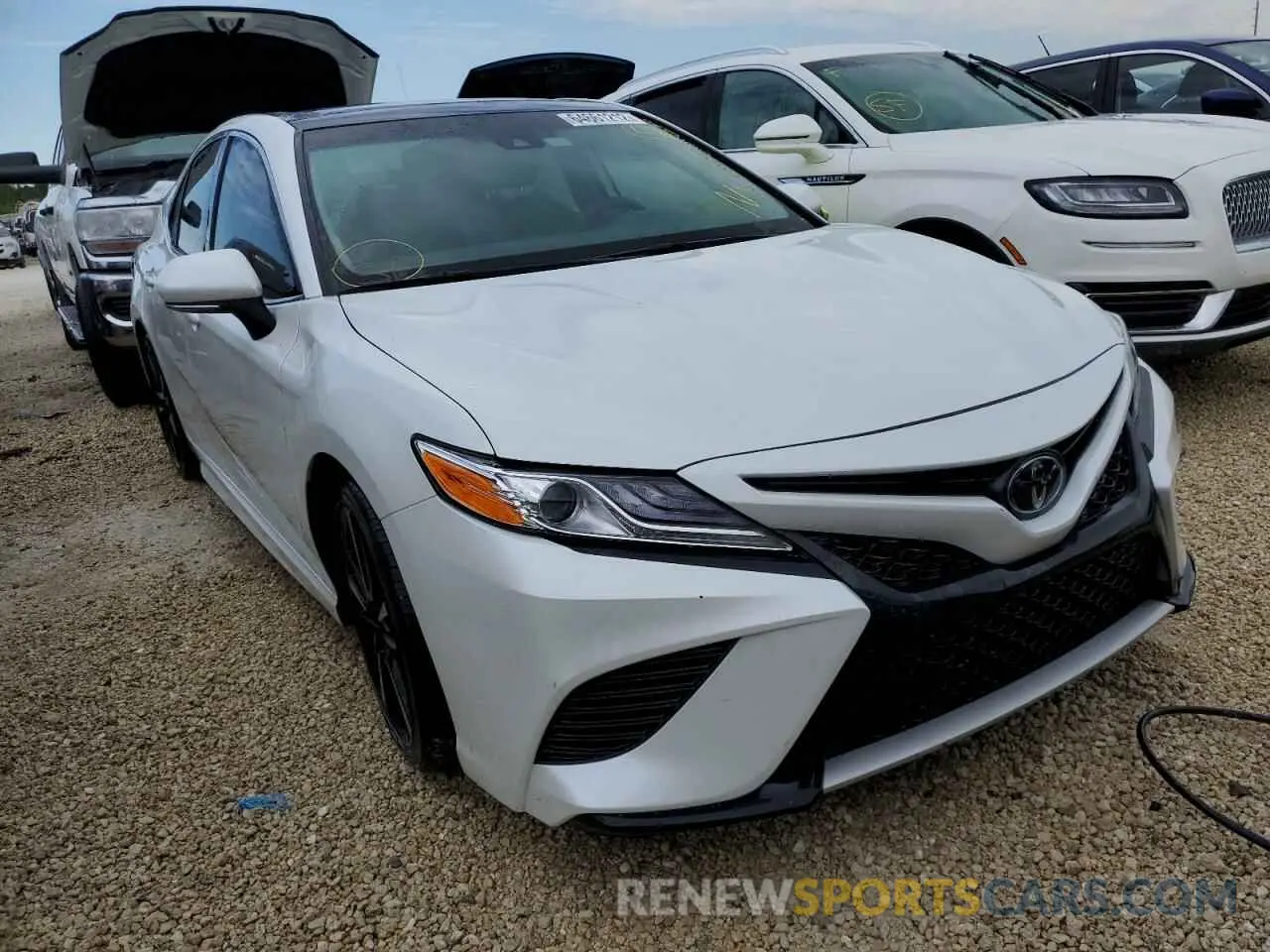 4 fotografías del automóvil dañado 4T1K61AK9LU396516 TOYOTA CAMRY 2020