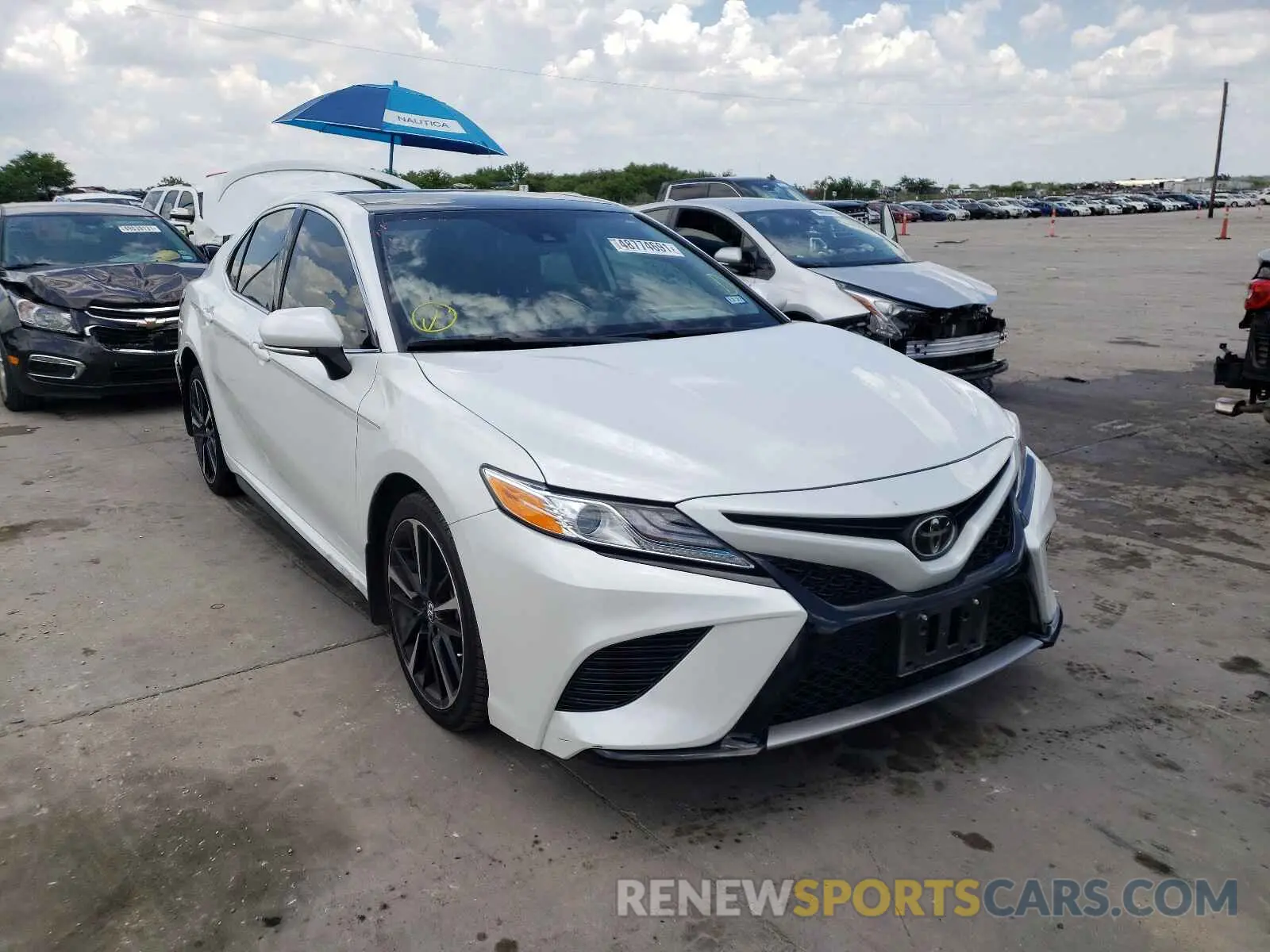 1 fotografías del automóvil dañado 4T1K61AK9LU859237 TOYOTA CAMRY 2020