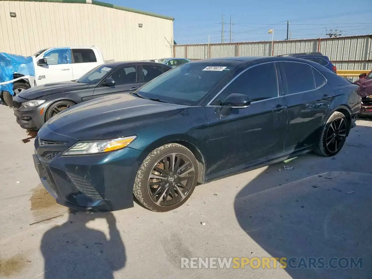 1 fotografías del automóvil dañado 4T1K61AK9LU912891 TOYOTA CAMRY 2020