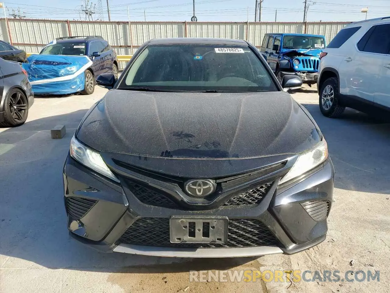 5 fotografías del automóvil dañado 4T1K61AK9LU912891 TOYOTA CAMRY 2020