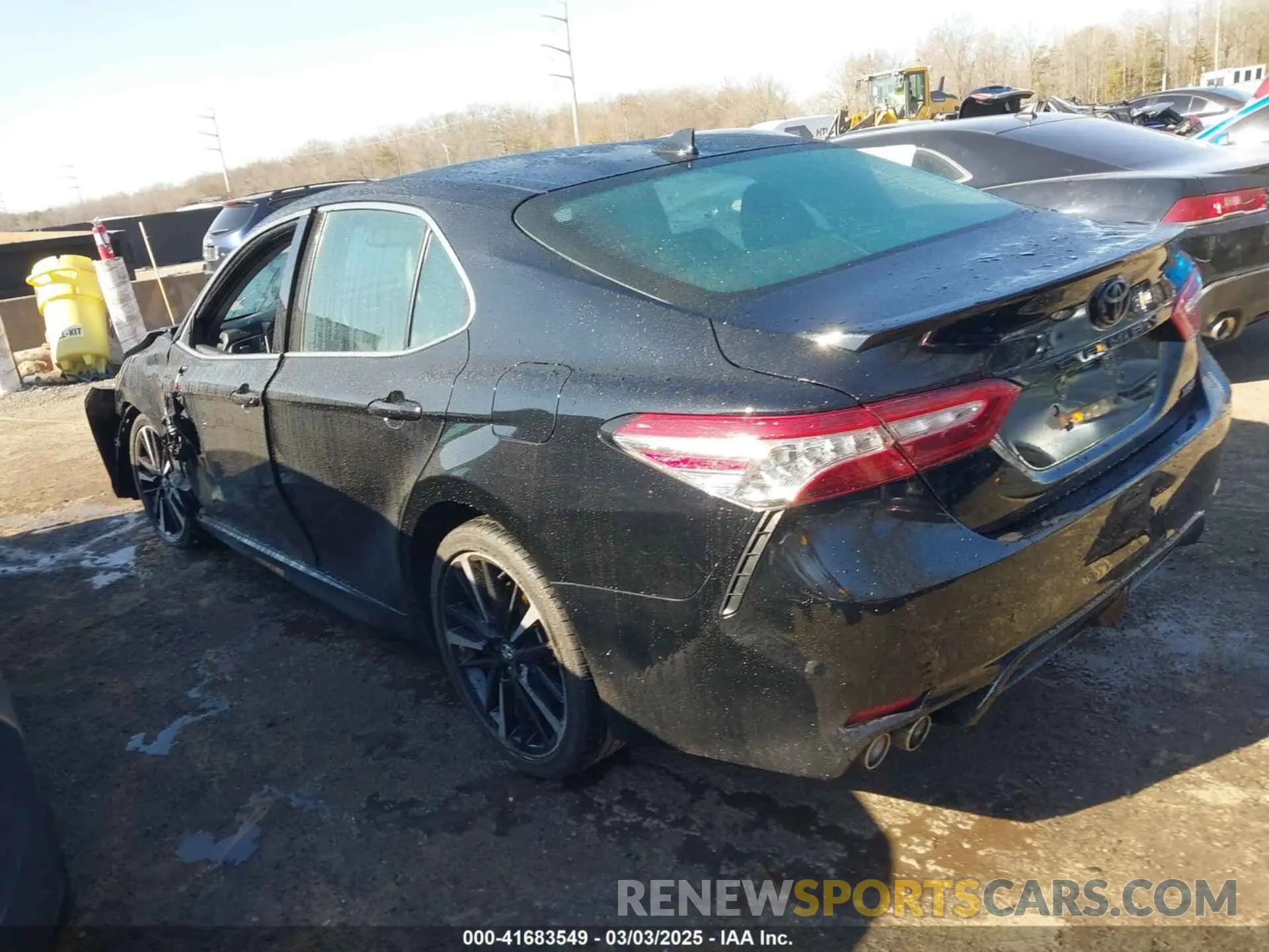 3 fotografías del automóvil dañado 4T1K61AK9LU926063 TOYOTA CAMRY 2020