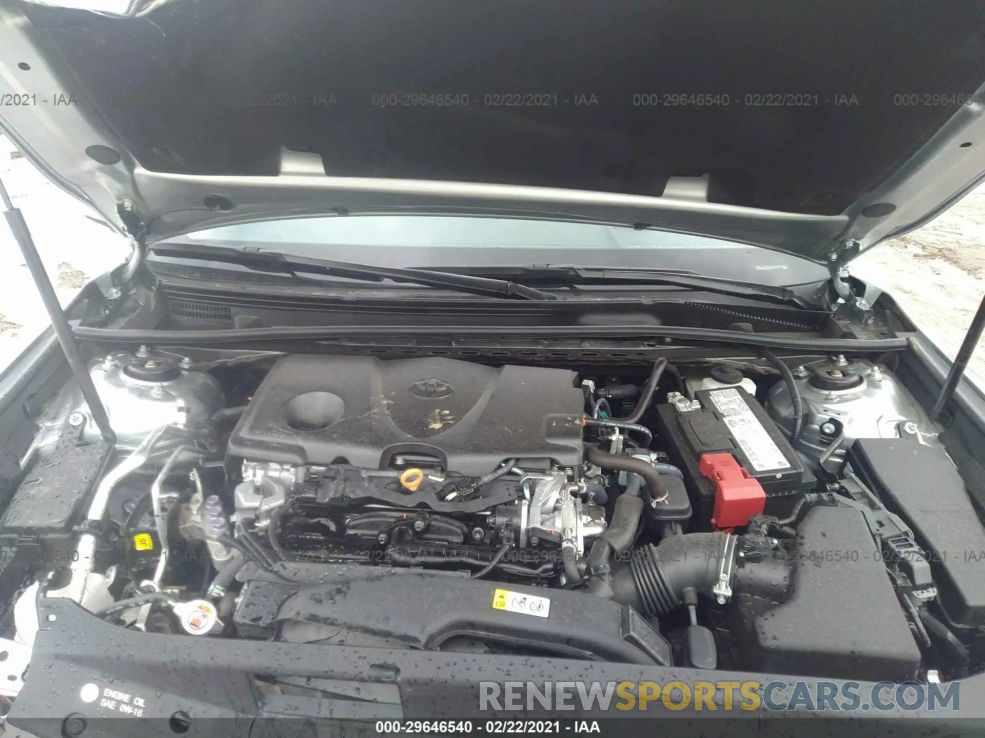 10 fotografías del automóvil dañado 4T1K61AK9LU928931 TOYOTA CAMRY 2020
