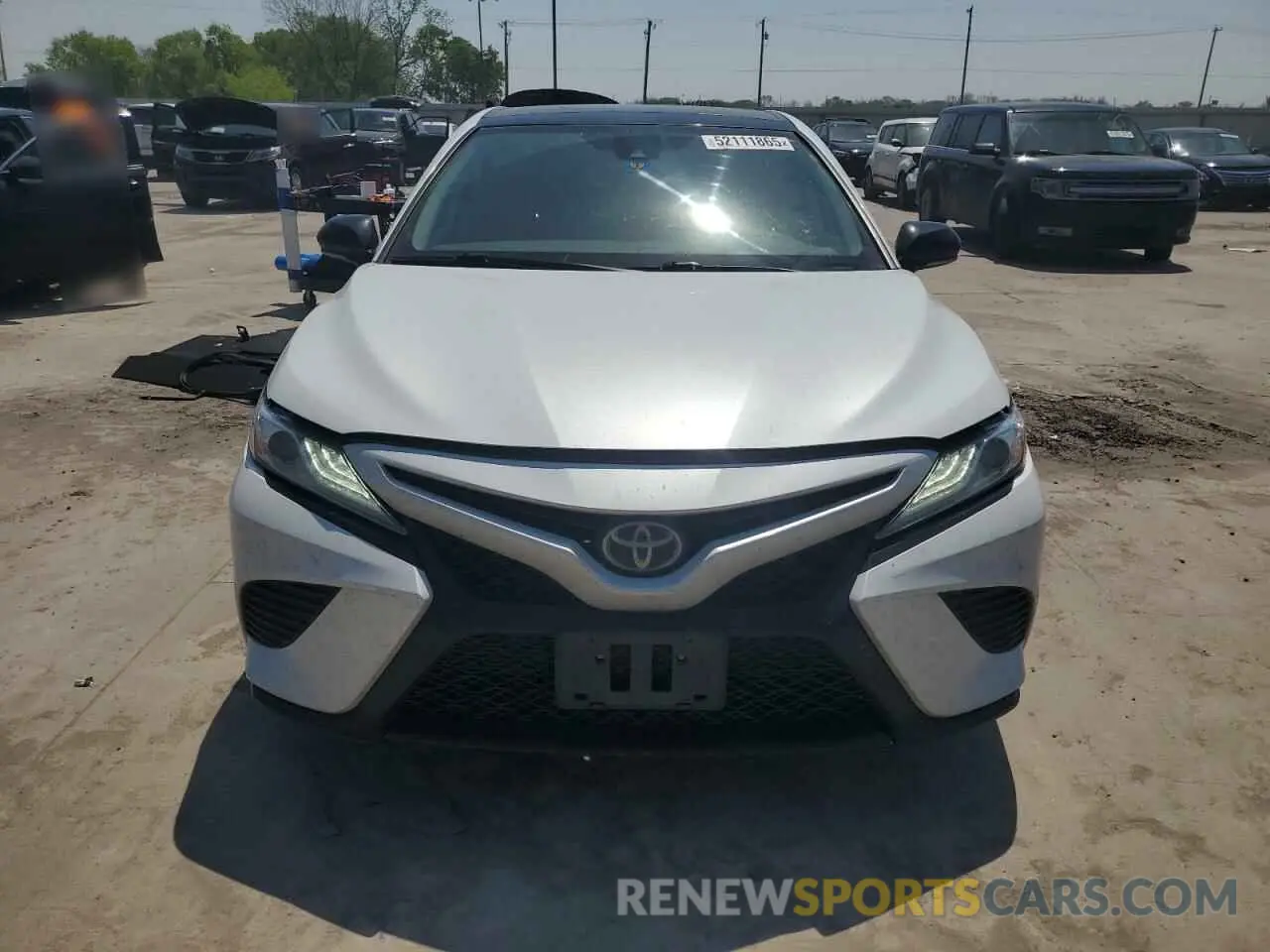 5 fotografías del automóvil dañado 4T1K61AK9LU932848 TOYOTA CAMRY 2020