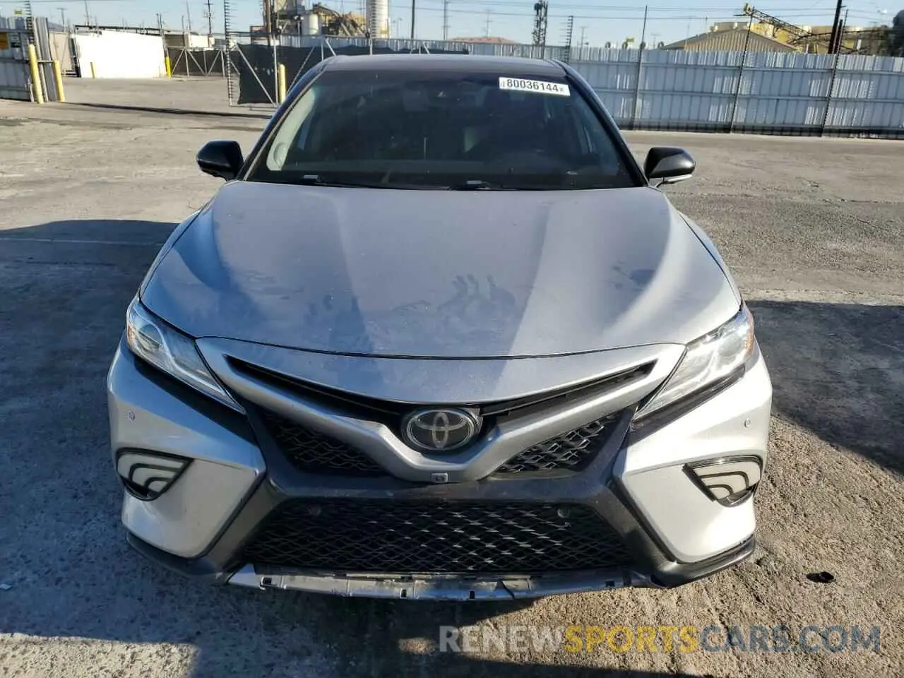5 fotografías del automóvil dañado 4T1K61AKXLU307200 TOYOTA CAMRY 2020