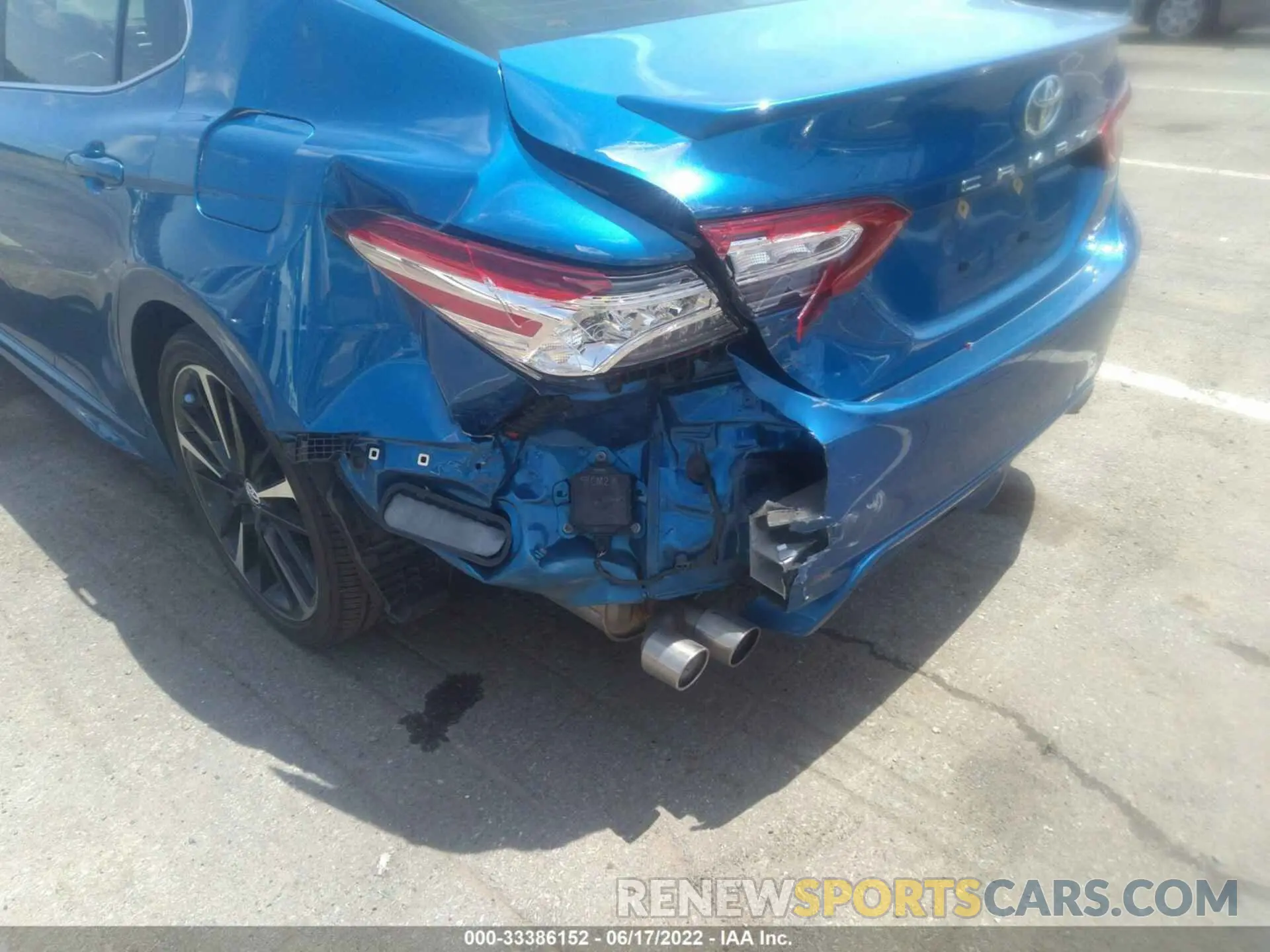 6 fotografías del automóvil dañado 4T1K61AKXLU325602 TOYOTA CAMRY 2020