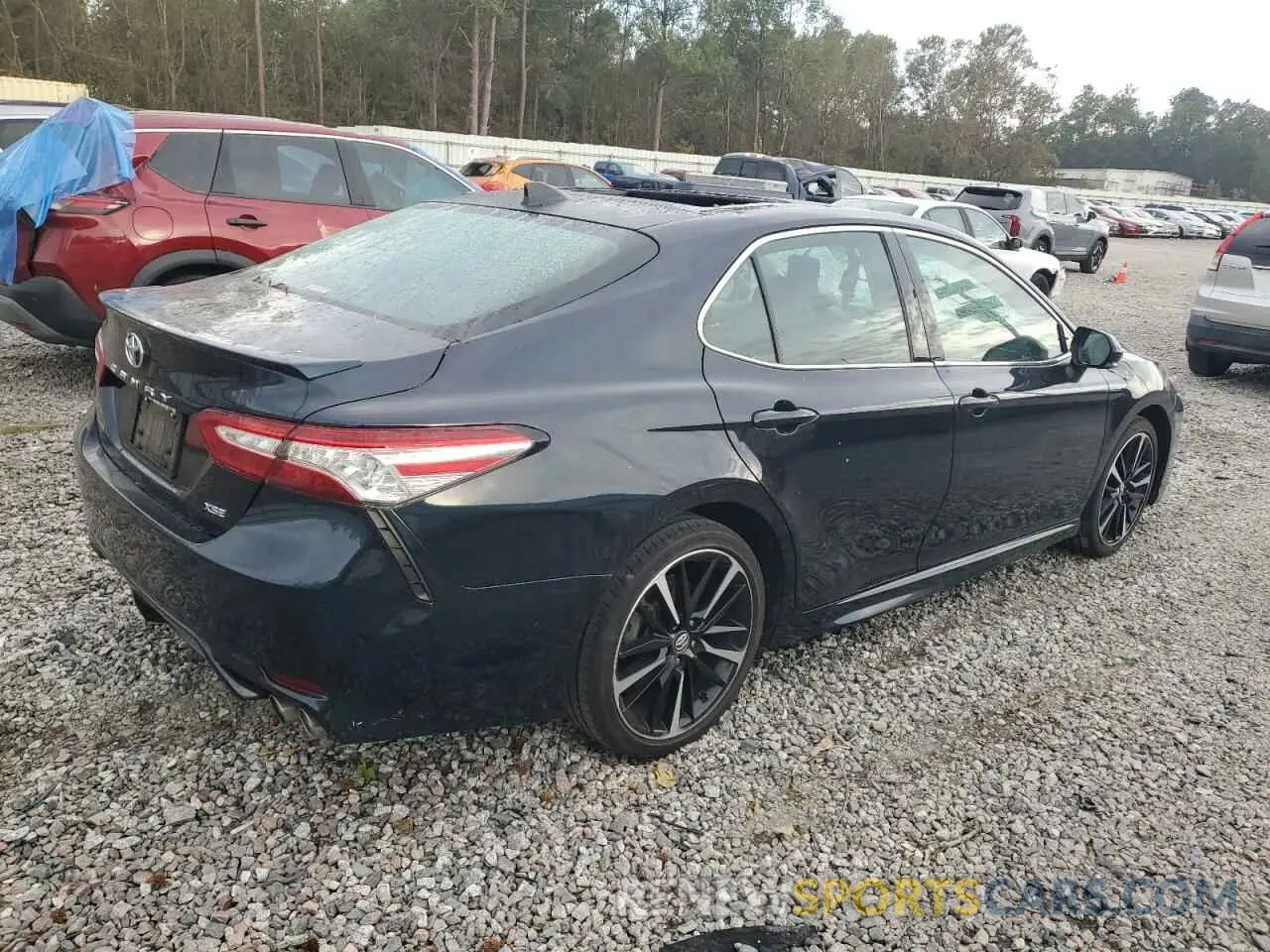3 fotografías del automóvil dañado 4T1K61AKXLU332355 TOYOTA CAMRY 2020