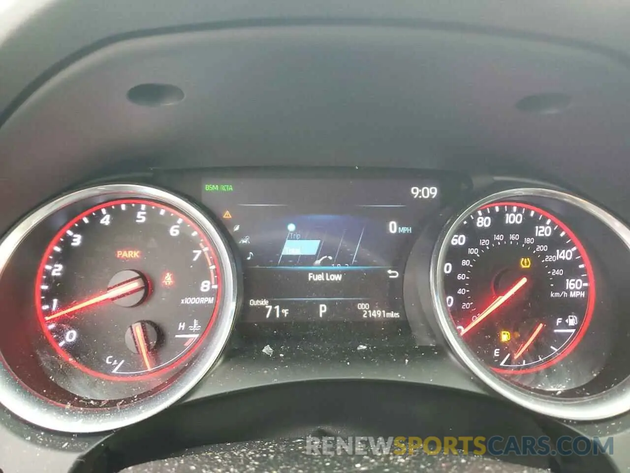 9 fotografías del automóvil dañado 4T1K61AKXLU332355 TOYOTA CAMRY 2020