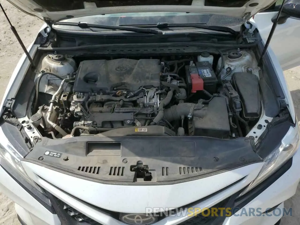 11 fotografías del automóvil dañado 4T1K61AKXLU360141 TOYOTA CAMRY 2020