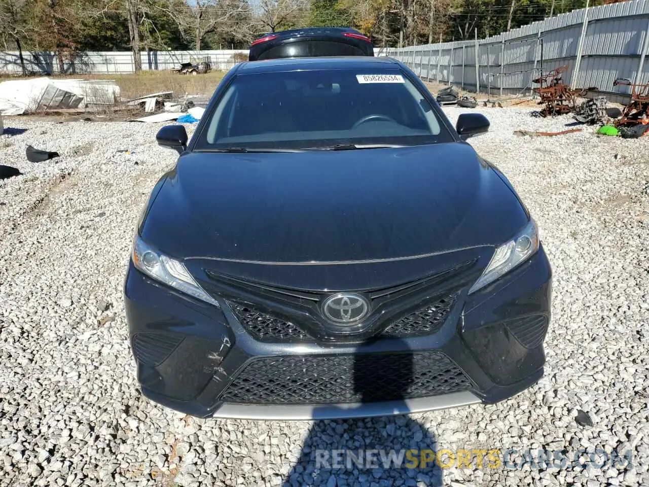5 fotografías del automóvil dañado 4T1K61AKXLU361242 TOYOTA CAMRY 2020