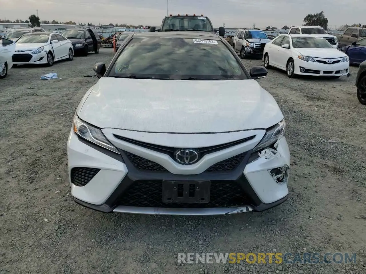 5 fotografías del automóvil dañado 4T1K61AKXLU371219 TOYOTA CAMRY 2020