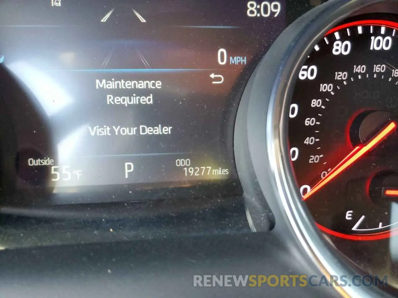 8 fotografías del automóvil dañado 4T1K61AKXLU392796 TOYOTA CAMRY 2020