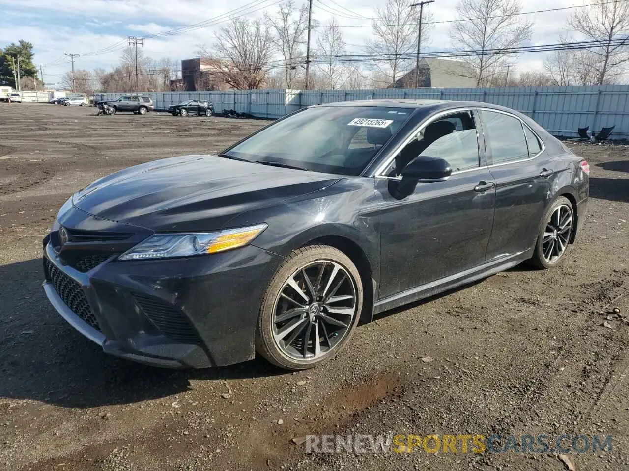 1 fotografías del automóvil dañado 4T1K61AKXLU393642 TOYOTA CAMRY 2020
