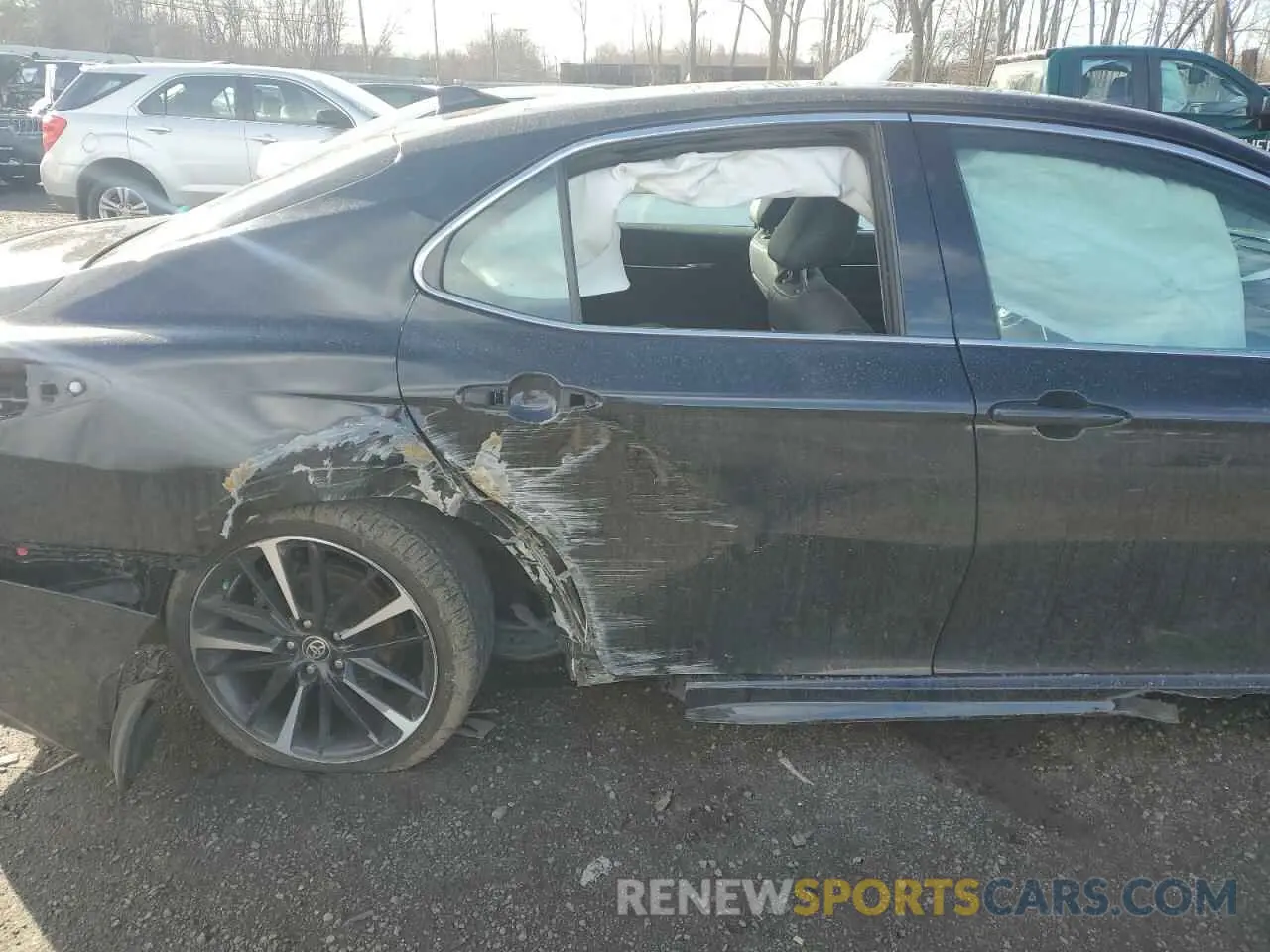 10 fotografías del automóvil dañado 4T1K61AKXLU393642 TOYOTA CAMRY 2020
