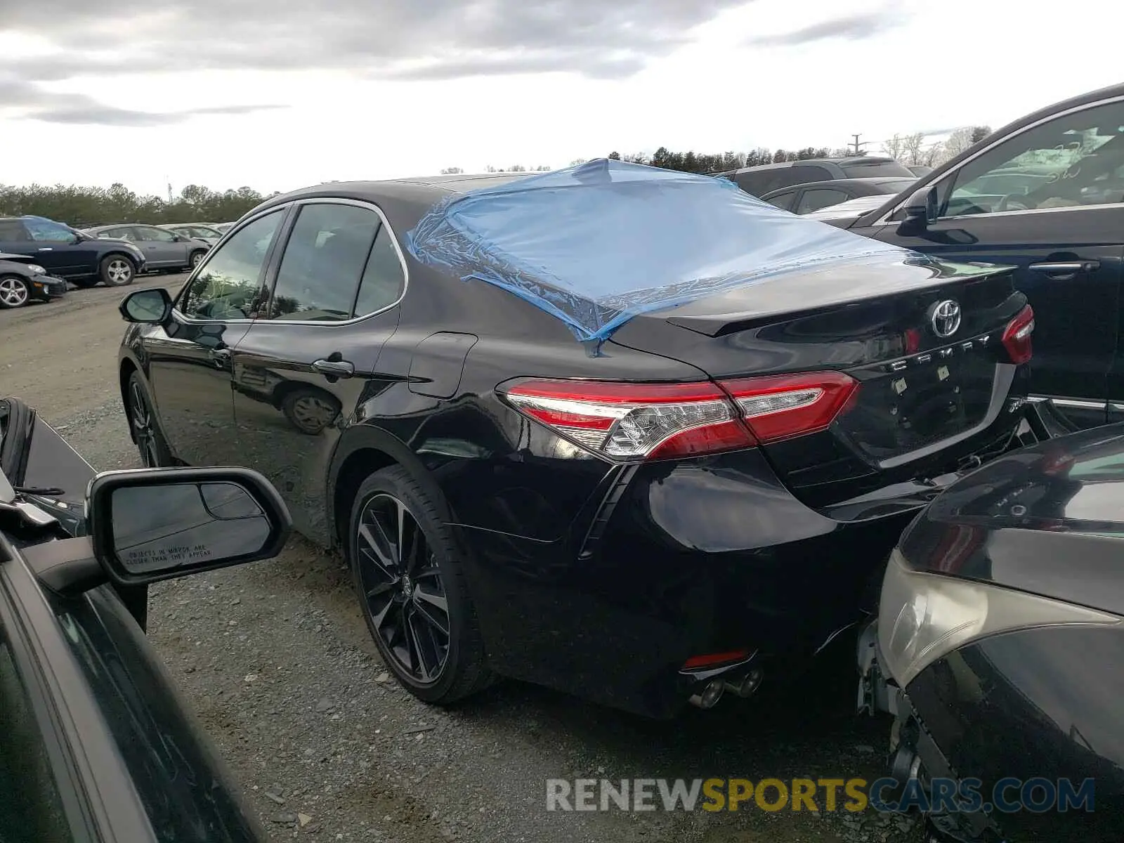 3 fotografías del automóvil dañado 4T1K61AKXLU395987 TOYOTA CAMRY 2020
