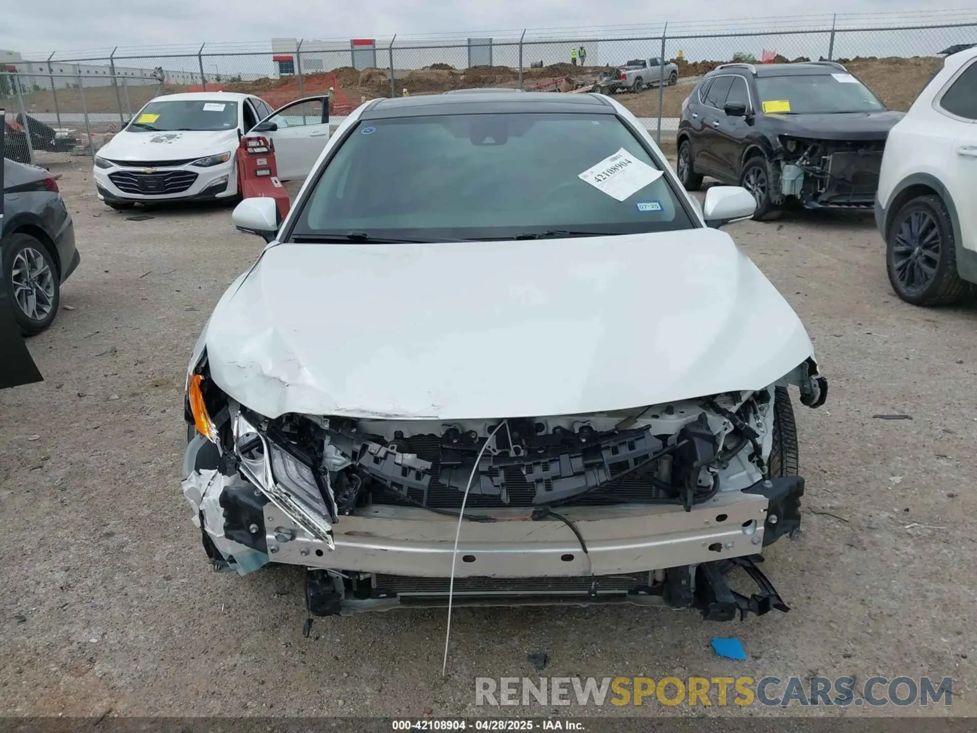 13 fotografías del automóvil dañado 4T1K61AKXLU889542 TOYOTA CAMRY 2020