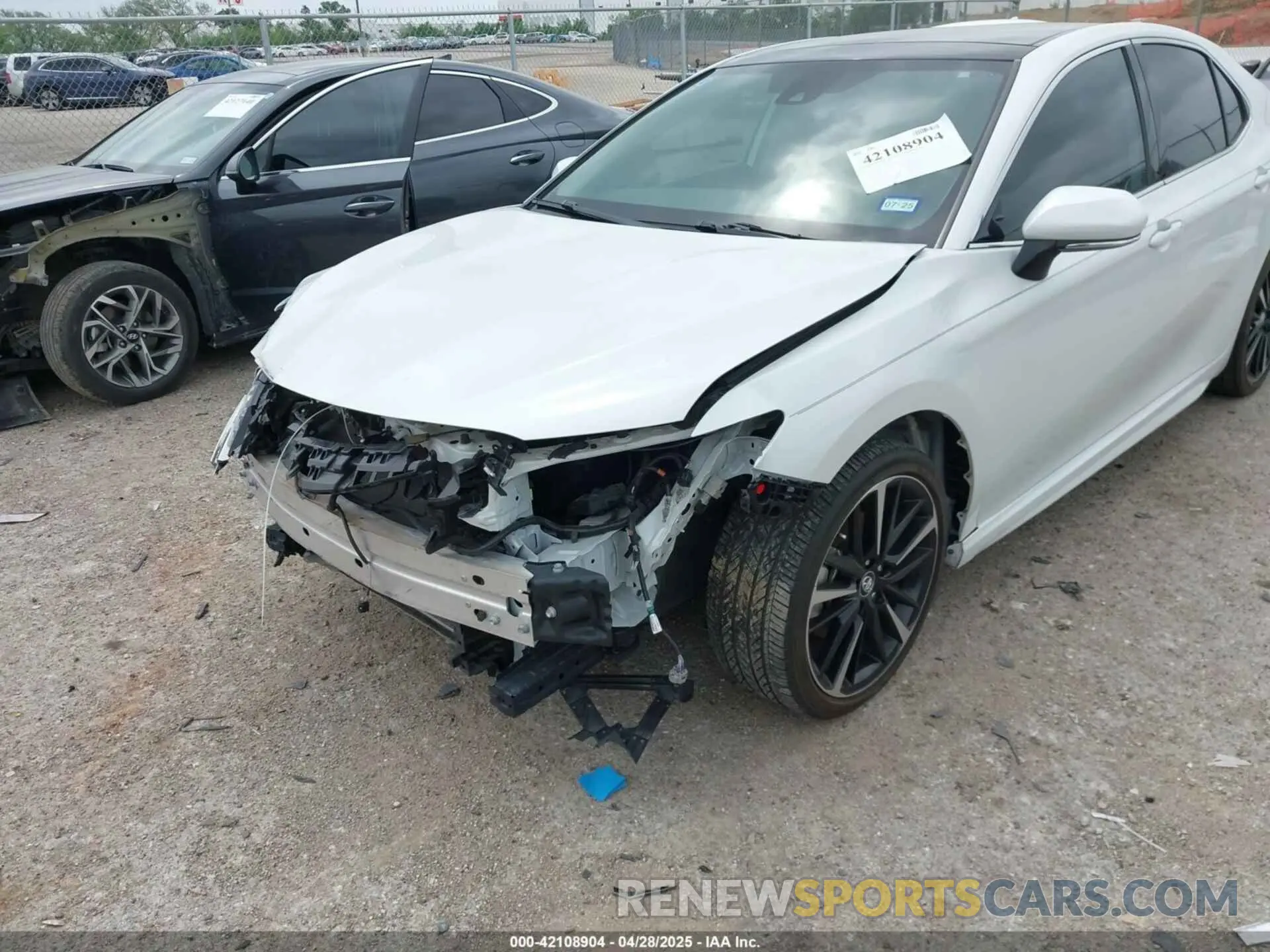6 fotografías del automóvil dañado 4T1K61AKXLU889542 TOYOTA CAMRY 2020