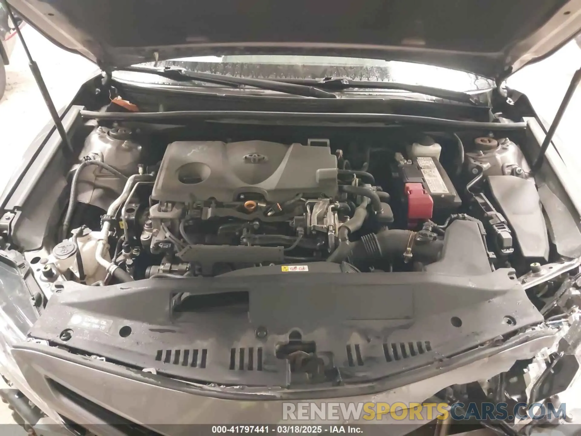 10 fotografías del automóvil dañado 4T1K61BK0LU001363 TOYOTA CAMRY 2020