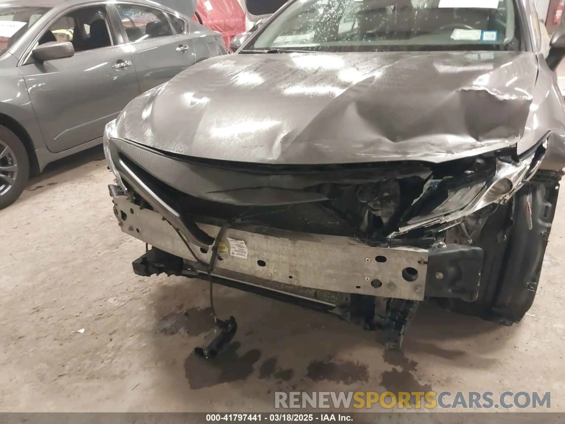6 fotografías del automóvil dañado 4T1K61BK0LU001363 TOYOTA CAMRY 2020