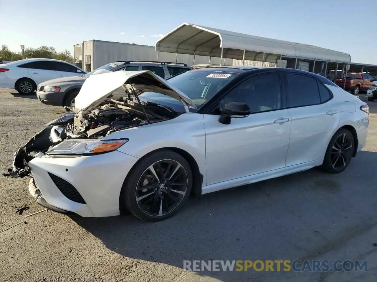 1 fotografías del automóvil dañado 4T1K61BK0LU007390 TOYOTA CAMRY 2020