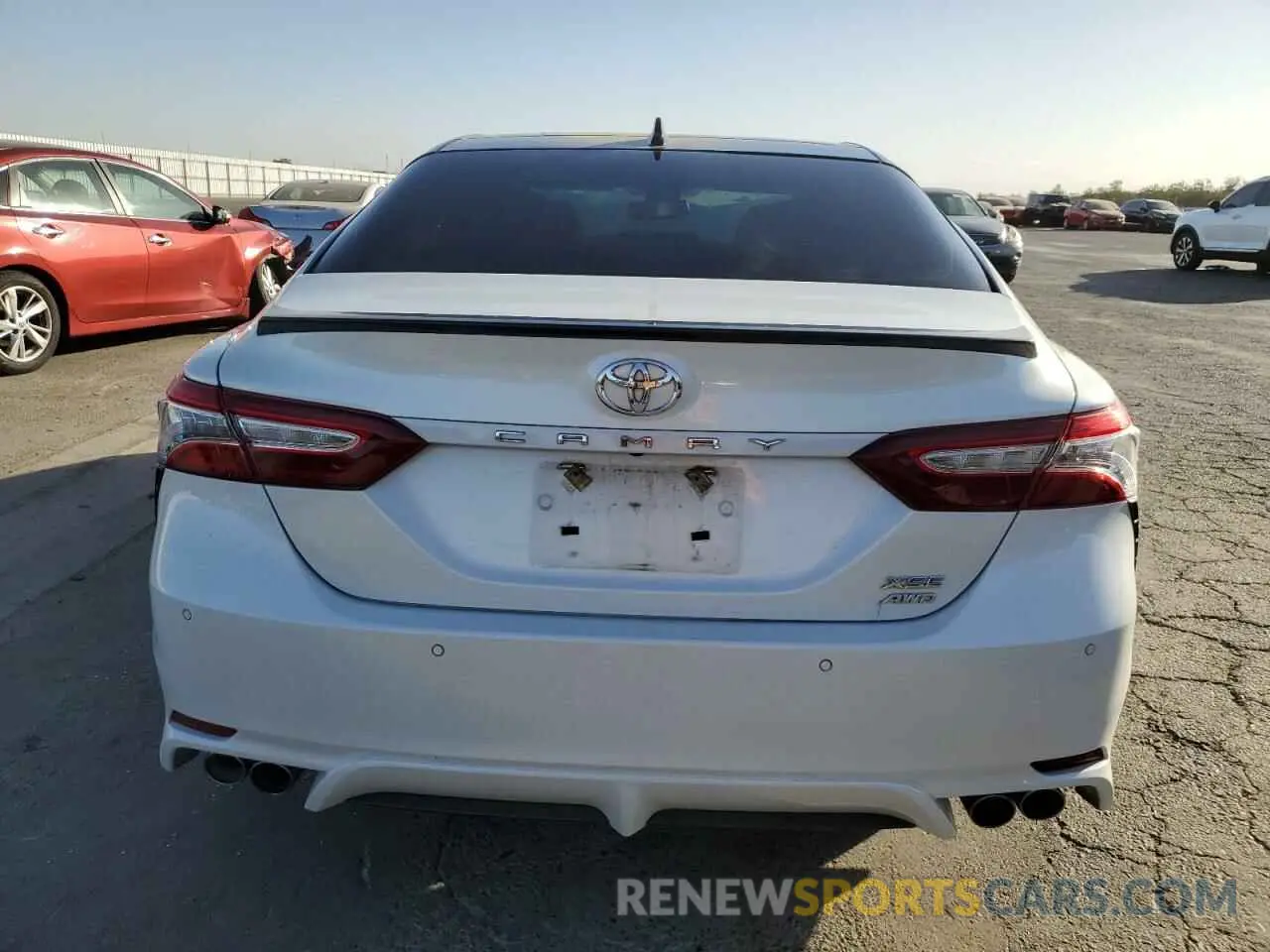 6 fotografías del automóvil dañado 4T1K61BK0LU007390 TOYOTA CAMRY 2020