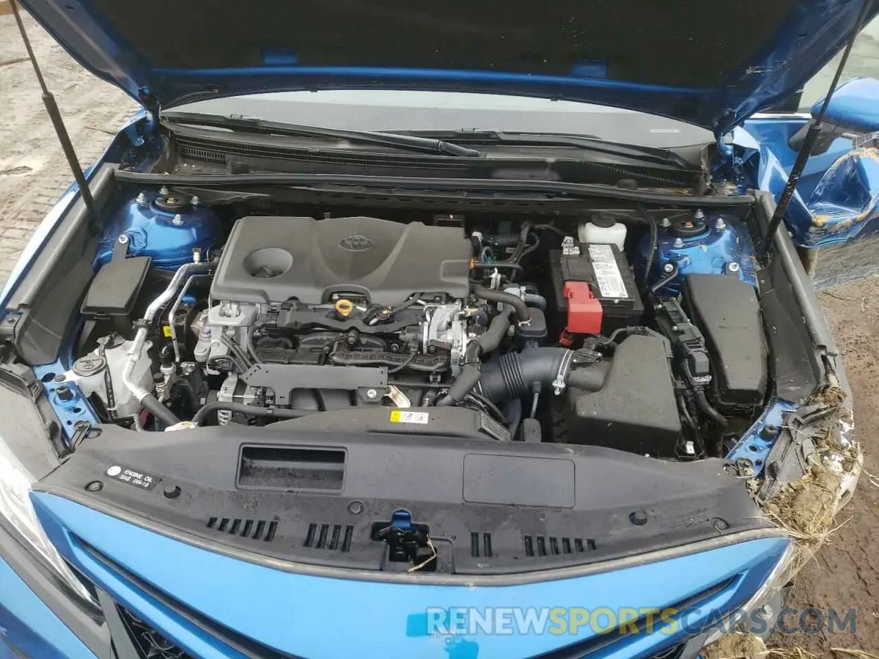 7 fotografías del automóvil dañado 4T1K61BK0LU014016 TOYOTA CAMRY 2020