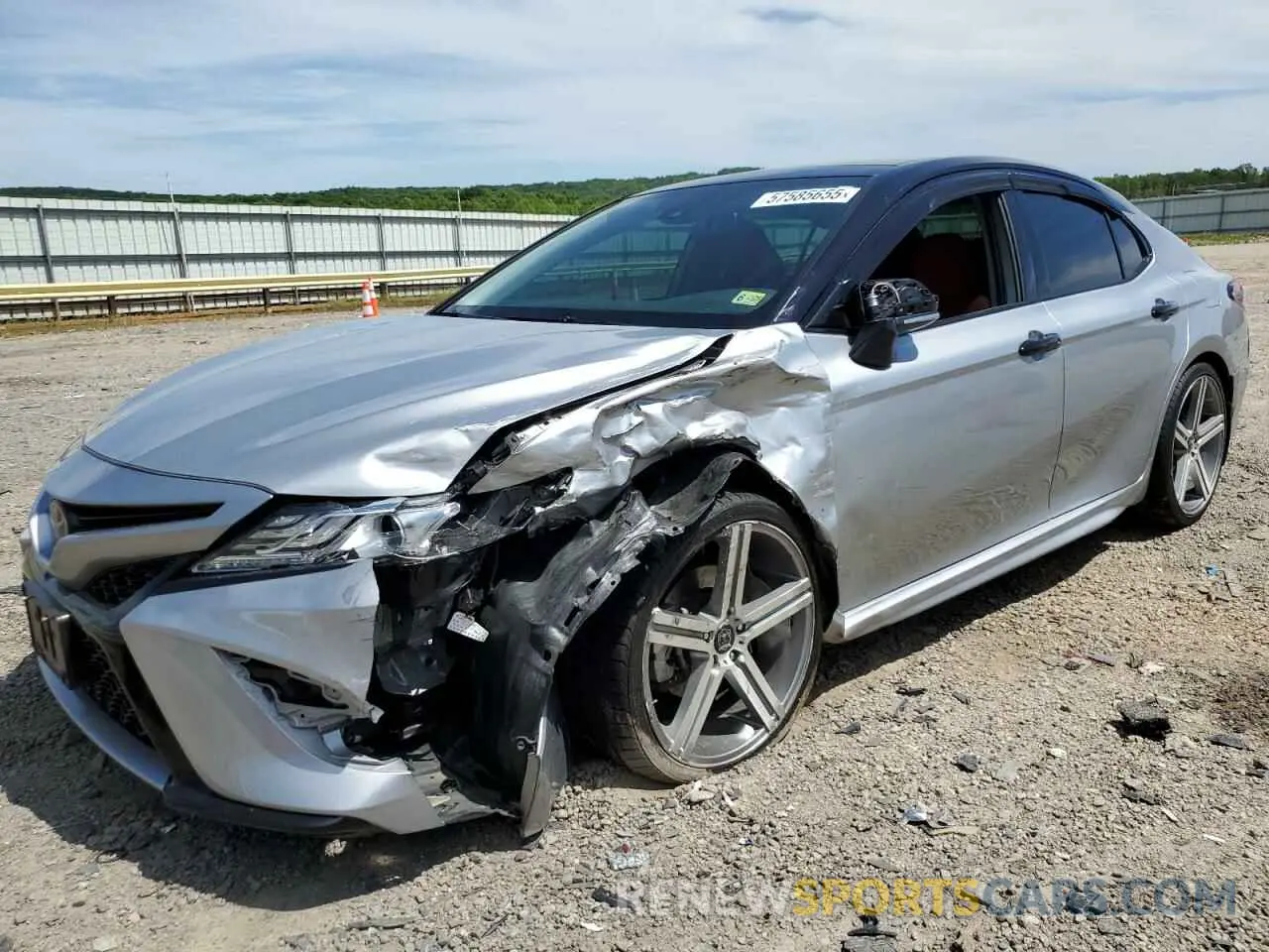 1 fotografías del automóvil dañado 4T1K61BK9LU019229 TOYOTA CAMRY 2020