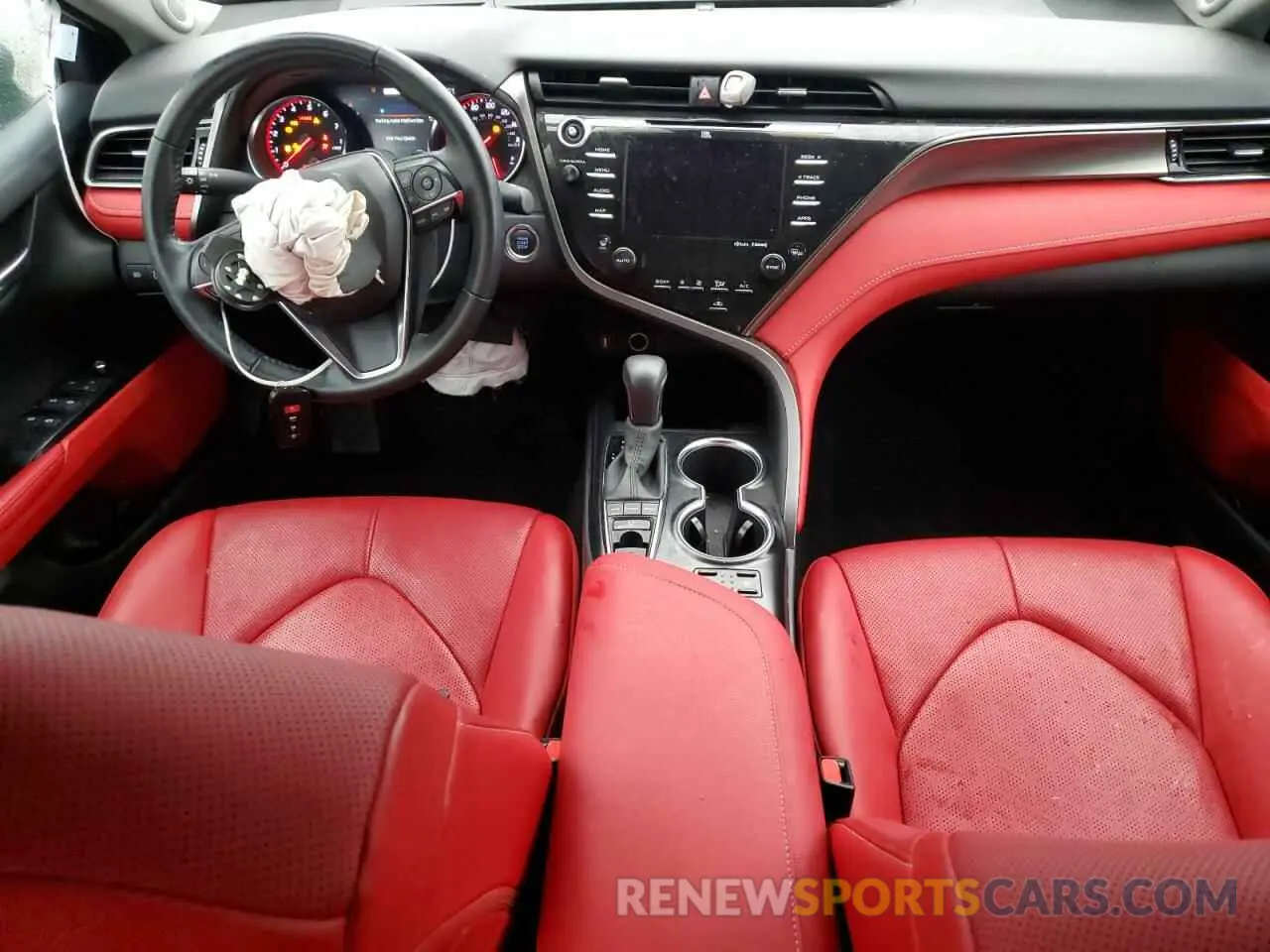 8 fotografías del automóvil dañado 4T1KZ1AK1LU044778 TOYOTA CAMRY 2020