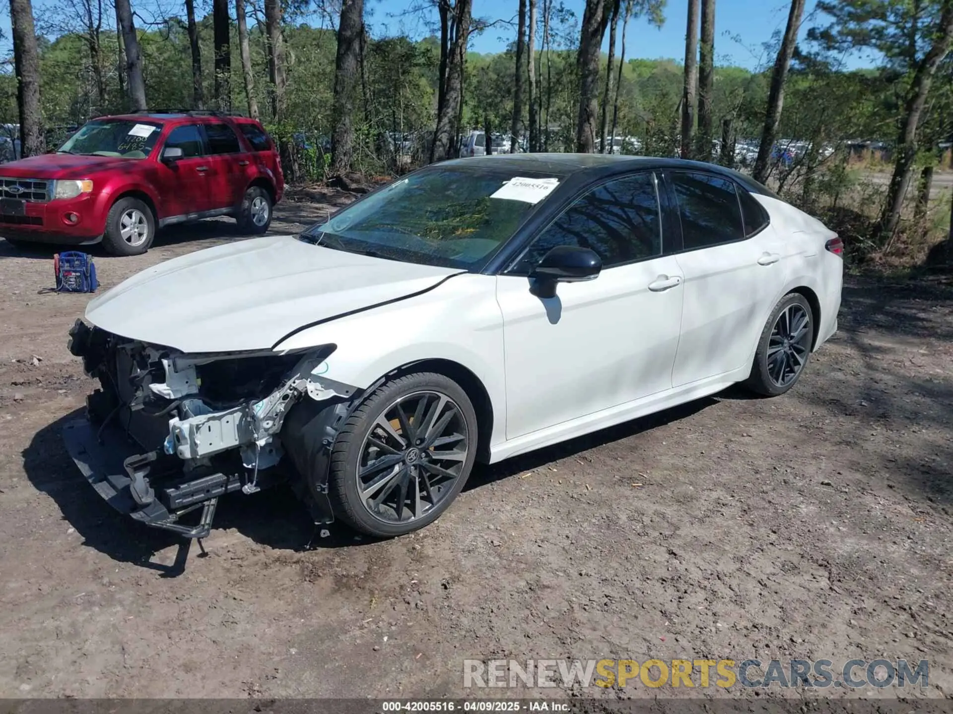 2 fotografías del automóvil dañado 4T1KZ1AK2LU045647 TOYOTA CAMRY 2020