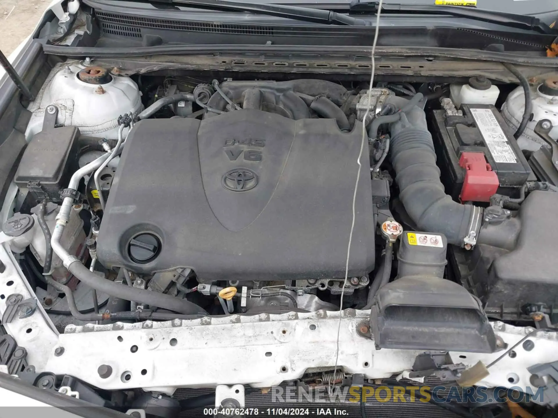 10 fotografías del automóvil dañado 4T1KZ1AK4LU039168 TOYOTA CAMRY 2020
