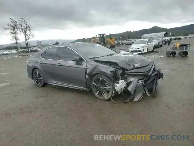 10 fotografías del automóvil dañado 4T1KZ1AK5LU033878 TOYOTA CAMRY 2020