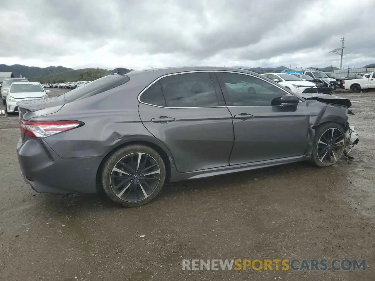 3 fotografías del automóvil dañado 4T1KZ1AK5LU033878 TOYOTA CAMRY 2020