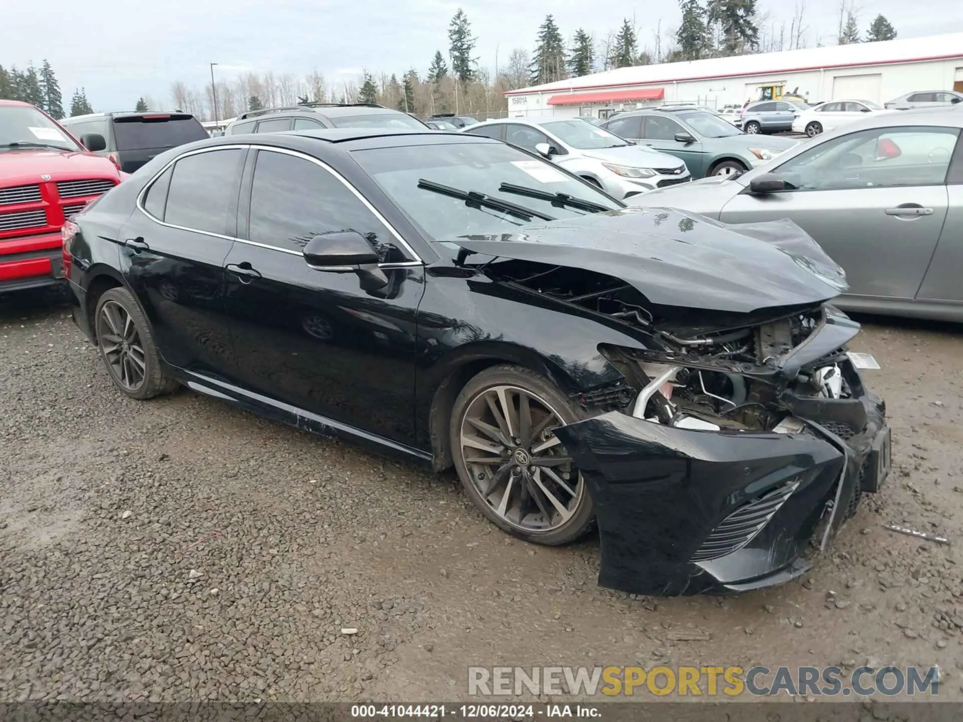 1 fotografías del automóvil dañado 4T1KZ1AK5LU047165 TOYOTA CAMRY 2020