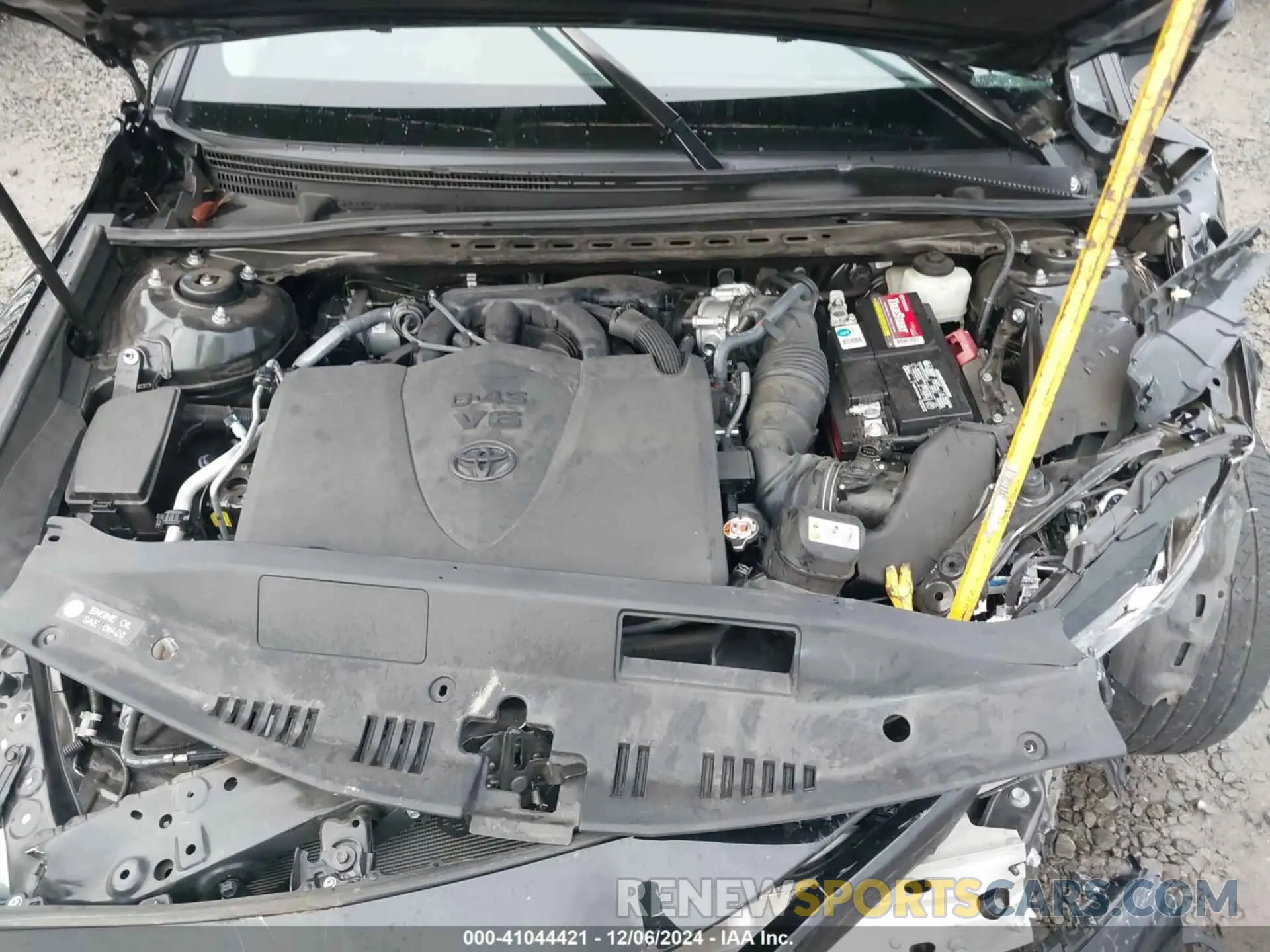 10 fotografías del automóvil dañado 4T1KZ1AK5LU047165 TOYOTA CAMRY 2020