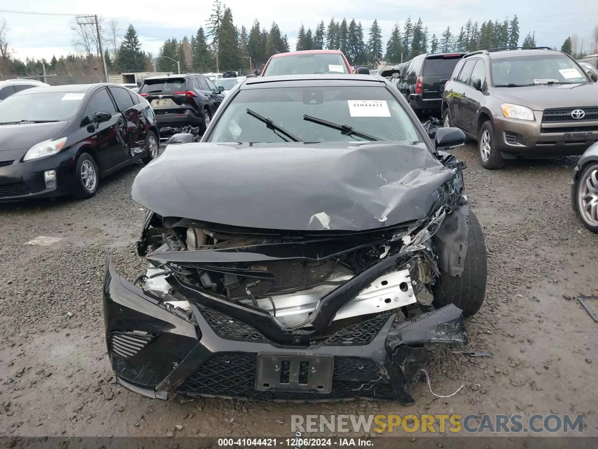 13 fotografías del automóvil dañado 4T1KZ1AK5LU047165 TOYOTA CAMRY 2020
