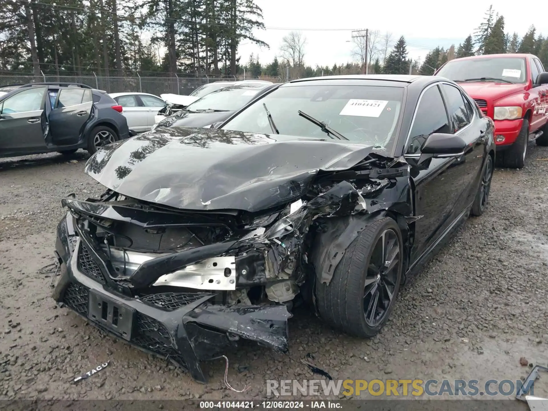 6 fotografías del automóvil dañado 4T1KZ1AK5LU047165 TOYOTA CAMRY 2020