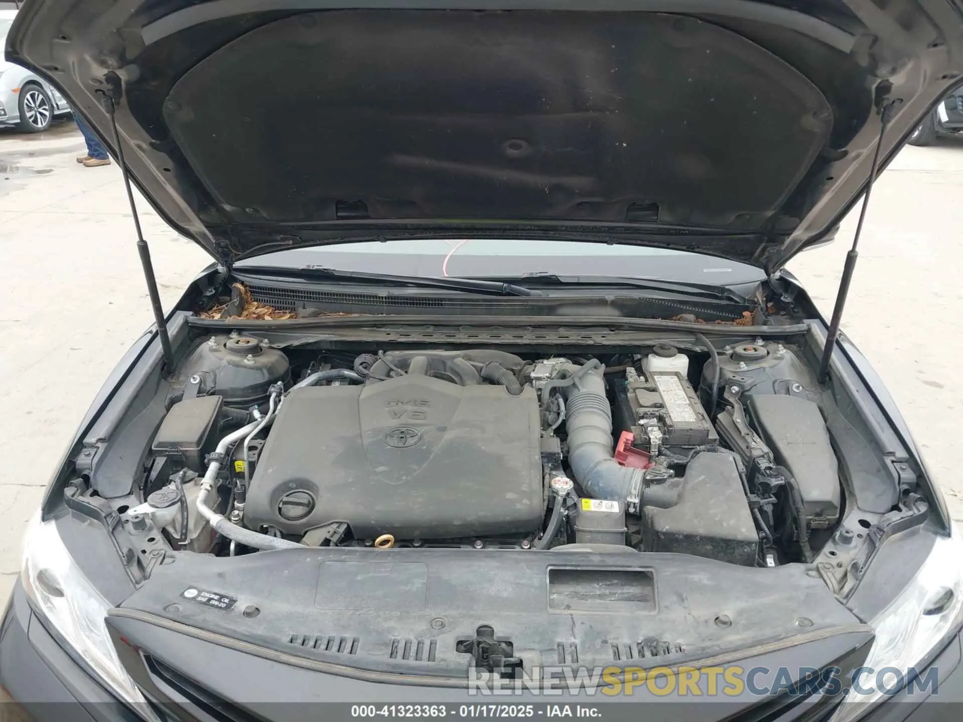 10 fotografías del automóvil dañado 4T1KZ1AK7LU040671 TOYOTA CAMRY 2020