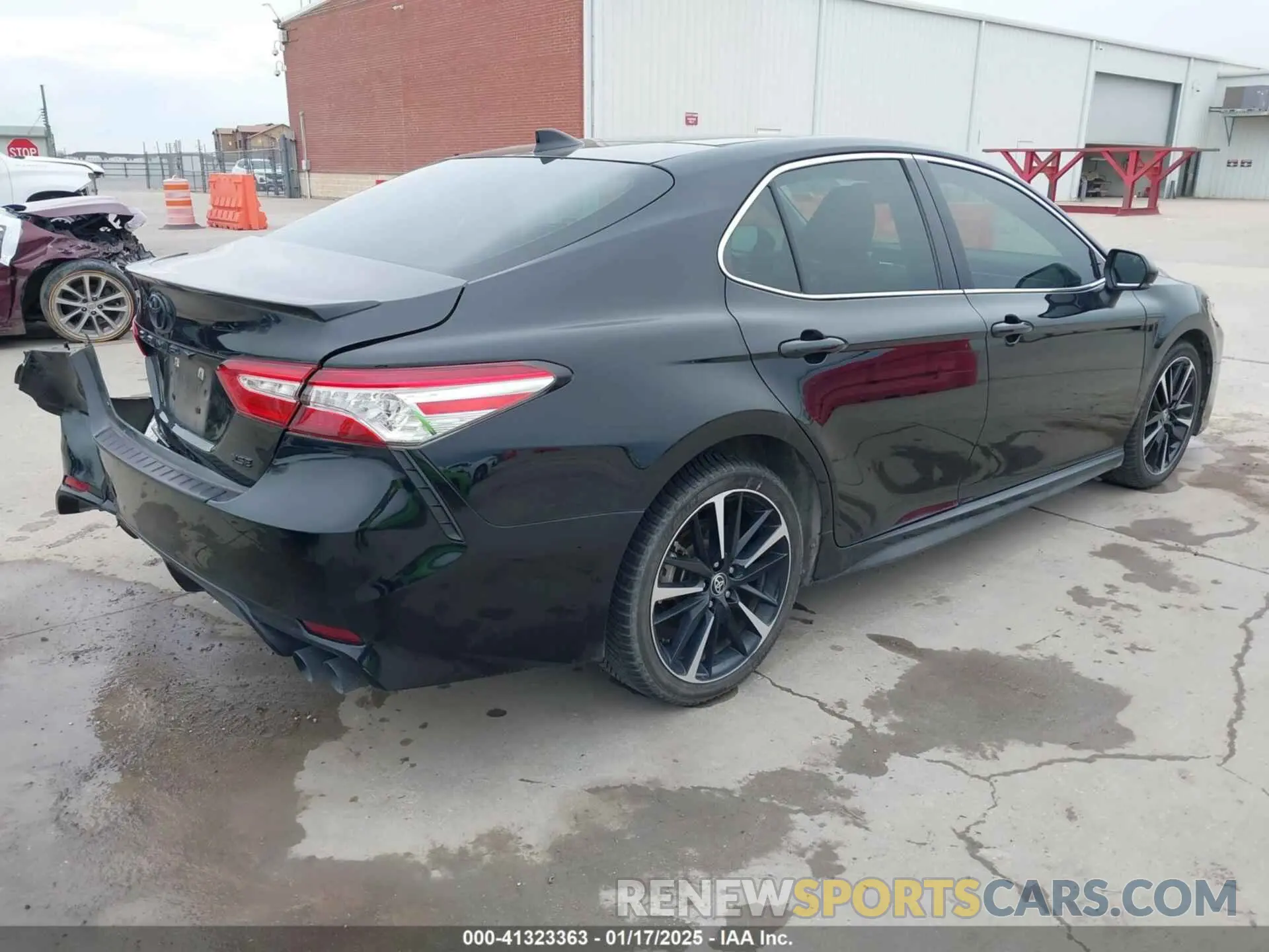 4 fotografías del automóvil dañado 4T1KZ1AK7LU040671 TOYOTA CAMRY 2020