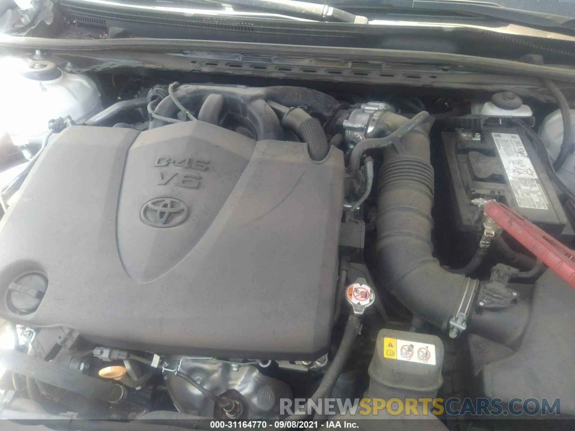 10 fotografías del automóvil dañado 4T1KZ1AK7LU041660 TOYOTA CAMRY 2020