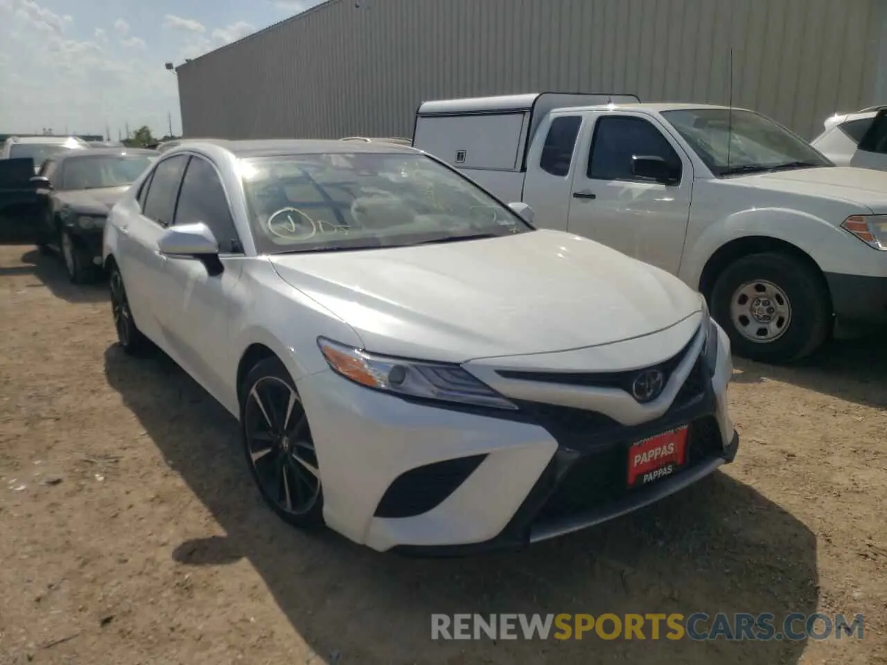 1 fotografías del automóvil dañado 4T1KZ1AK8LU041697 TOYOTA CAMRY 2020
