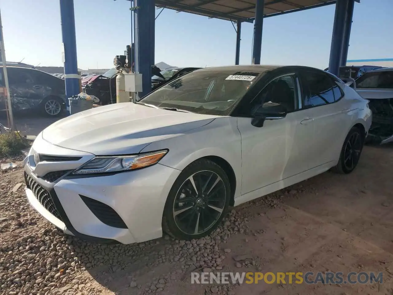 1 fotografías del automóvil dañado 4T1KZ1AK9LU034192 TOYOTA CAMRY 2020