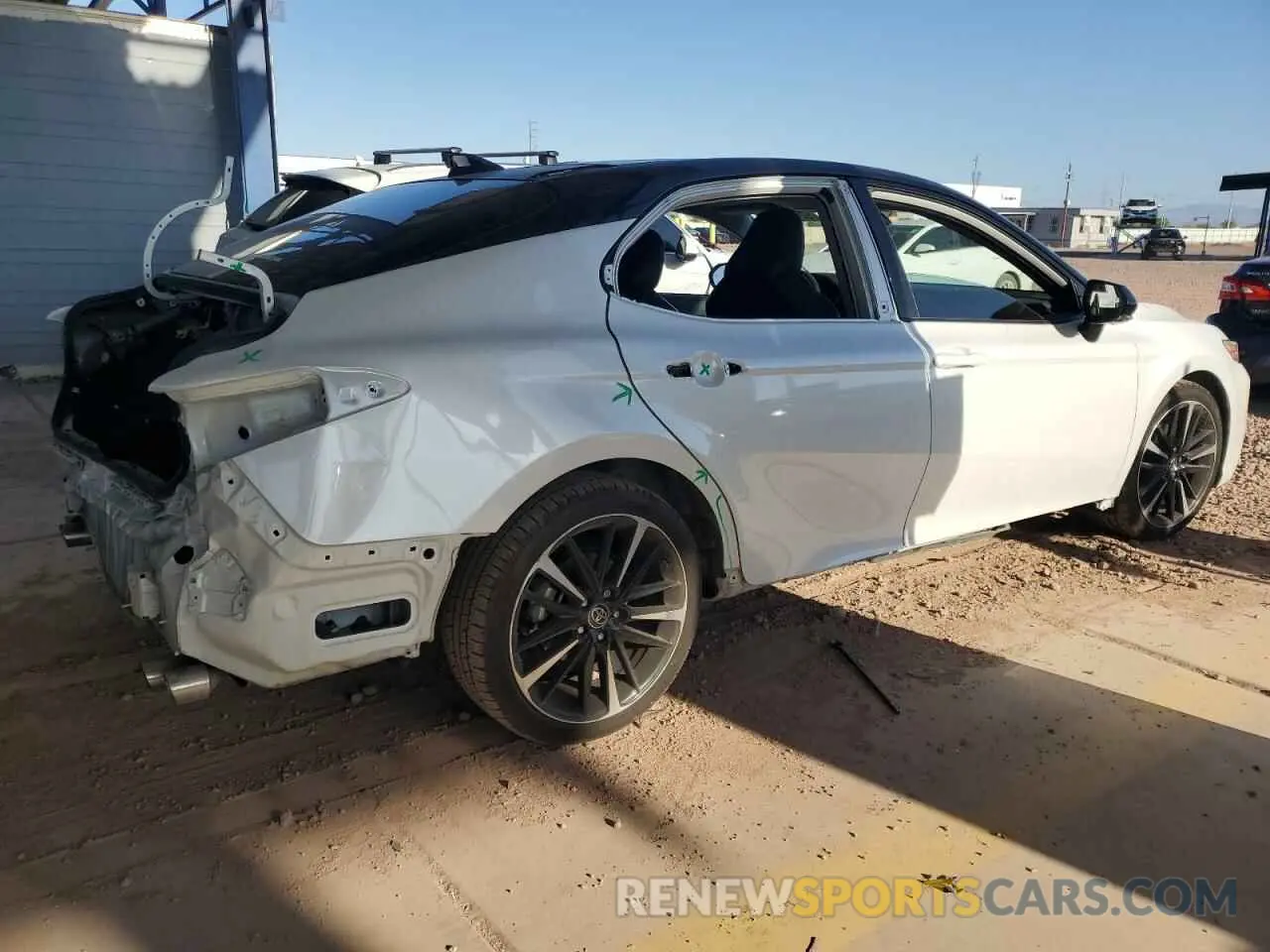 3 fotografías del automóvil dañado 4T1KZ1AK9LU034192 TOYOTA CAMRY 2020