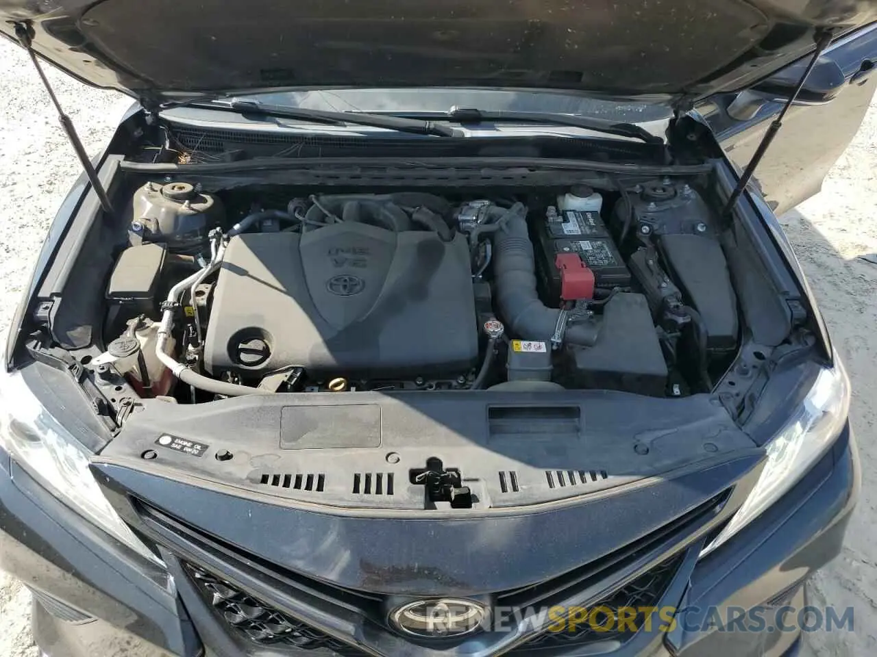12 fotografías del automóvil dañado 4T1KZ1AK9LU040820 TOYOTA CAMRY 2020