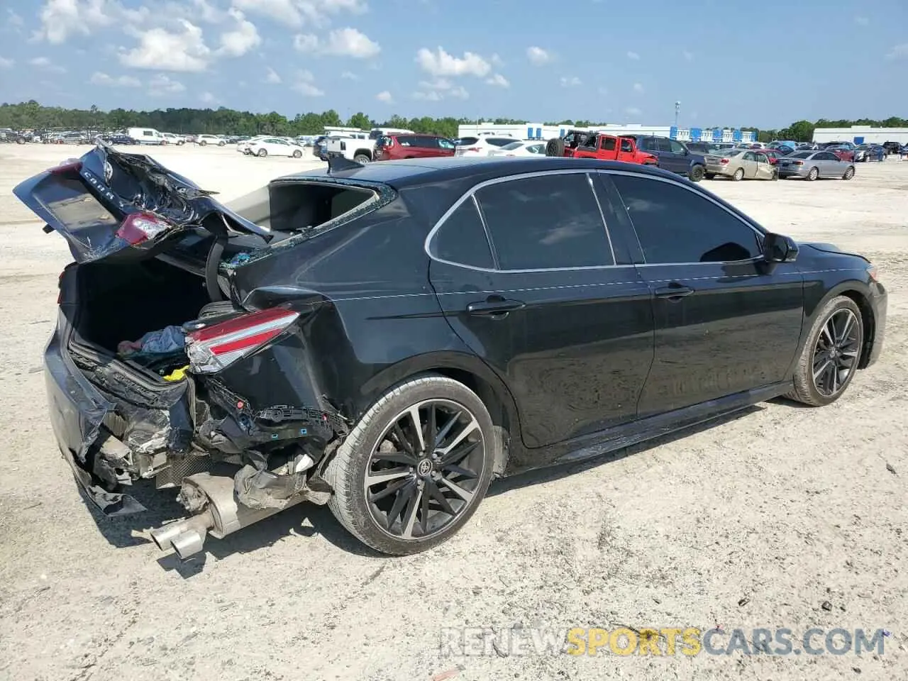 3 fotografías del automóvil dañado 4T1KZ1AK9LU040820 TOYOTA CAMRY 2020