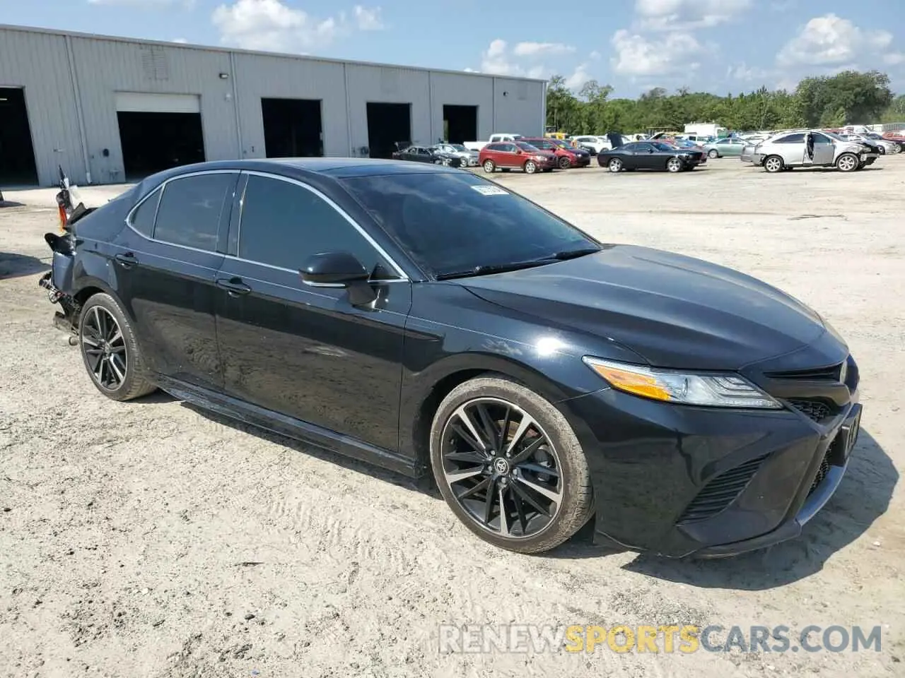 4 fotografías del automóvil dañado 4T1KZ1AK9LU040820 TOYOTA CAMRY 2020