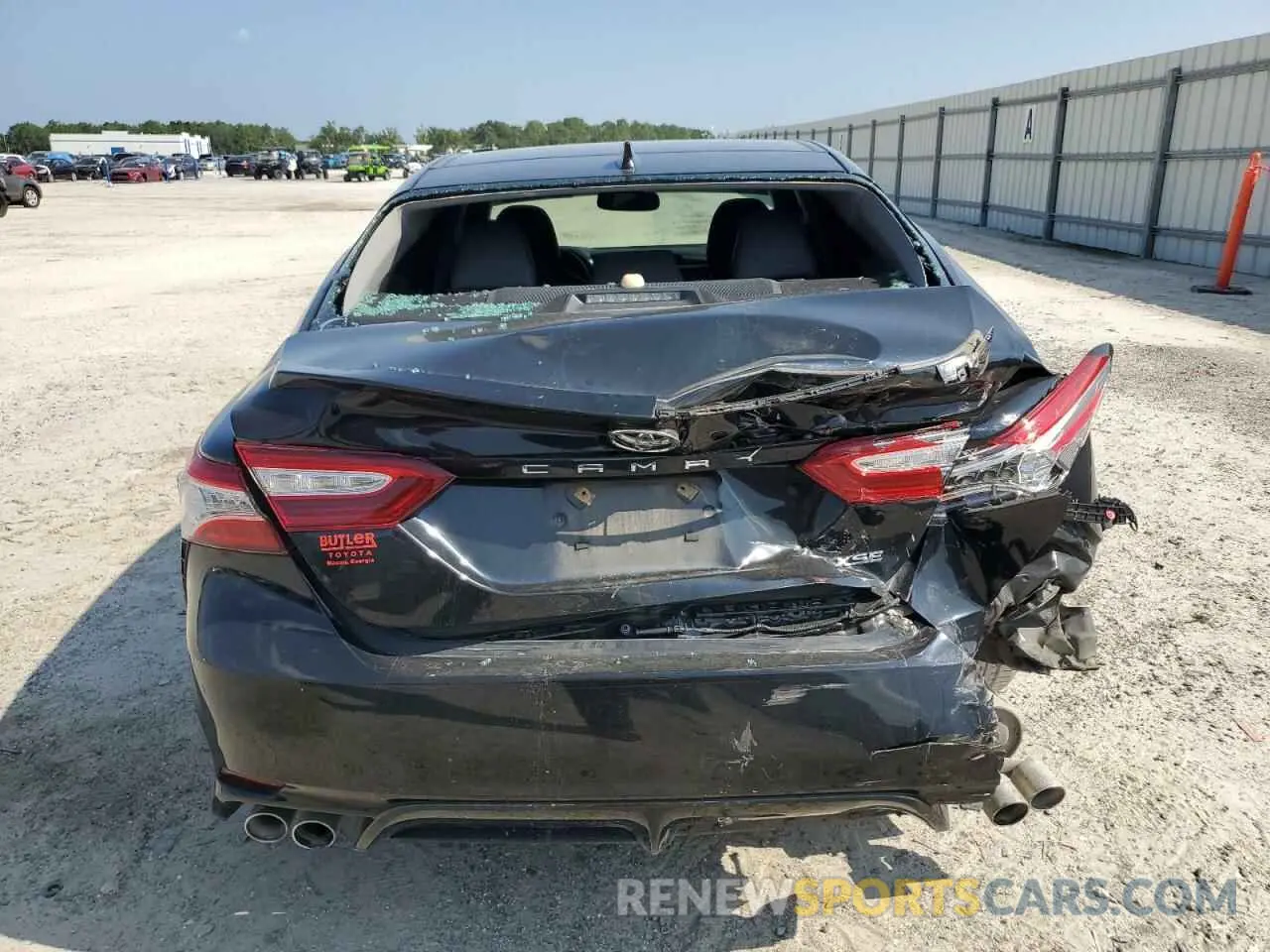6 fotografías del automóvil dañado 4T1KZ1AK9LU040820 TOYOTA CAMRY 2020