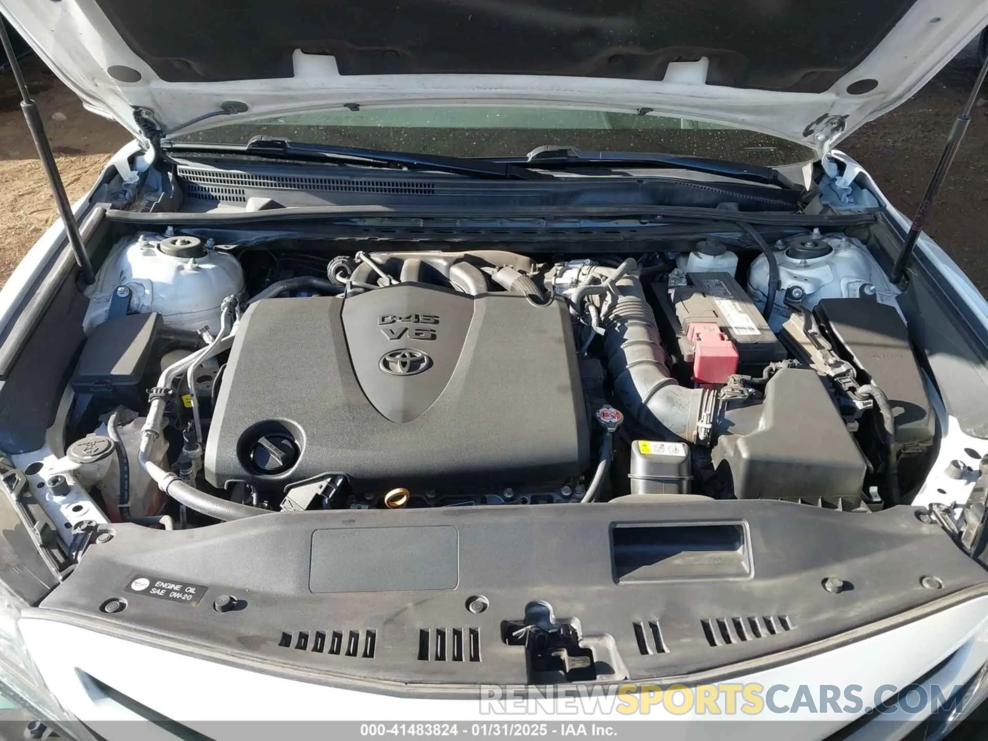 10 fotografías del automóvil dañado 4T1KZ1AK9LU045600 TOYOTA CAMRY 2020