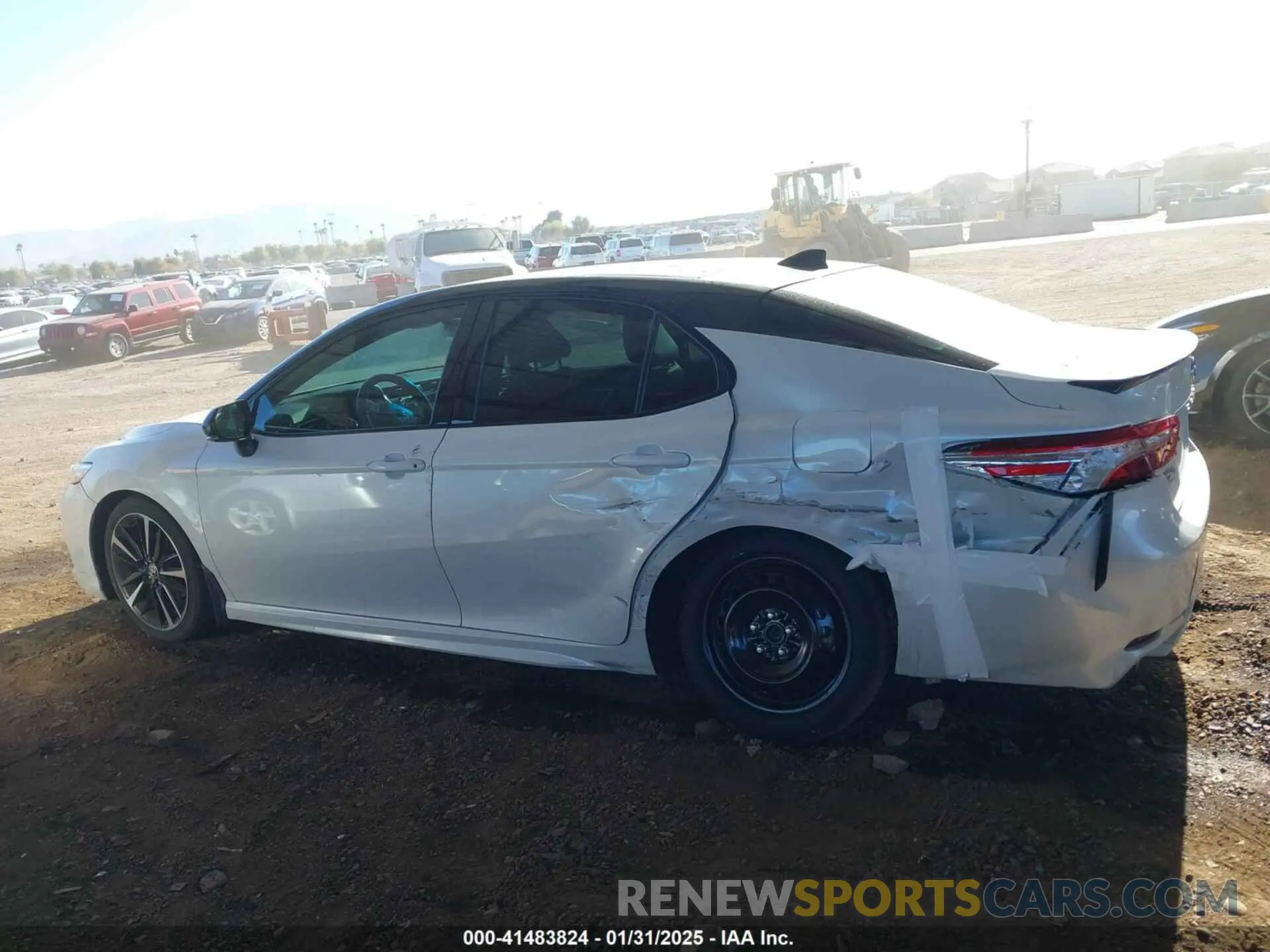 14 fotografías del automóvil dañado 4T1KZ1AK9LU045600 TOYOTA CAMRY 2020