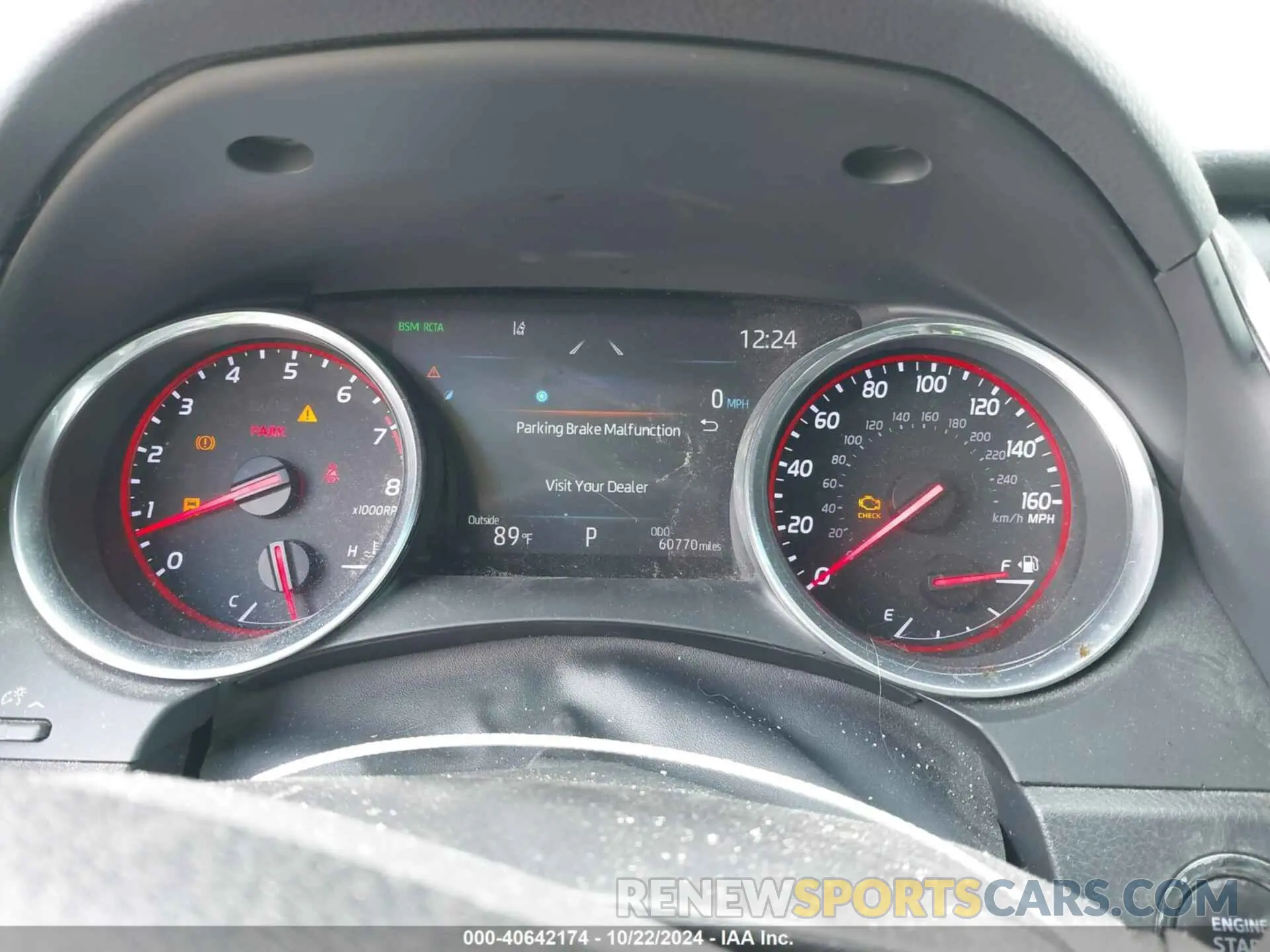 7 fotografías del automóvil dañado 4T1KZ1AKXLU033374 TOYOTA CAMRY 2020