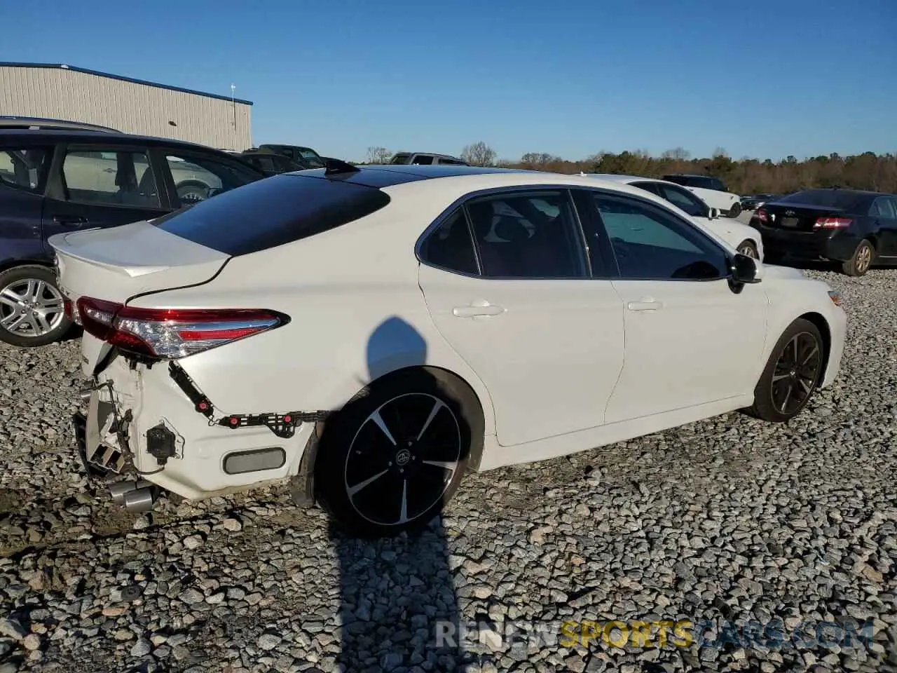 3 fotografías del automóvil dañado 4T1KZ1AKXLU040289 TOYOTA CAMRY 2020